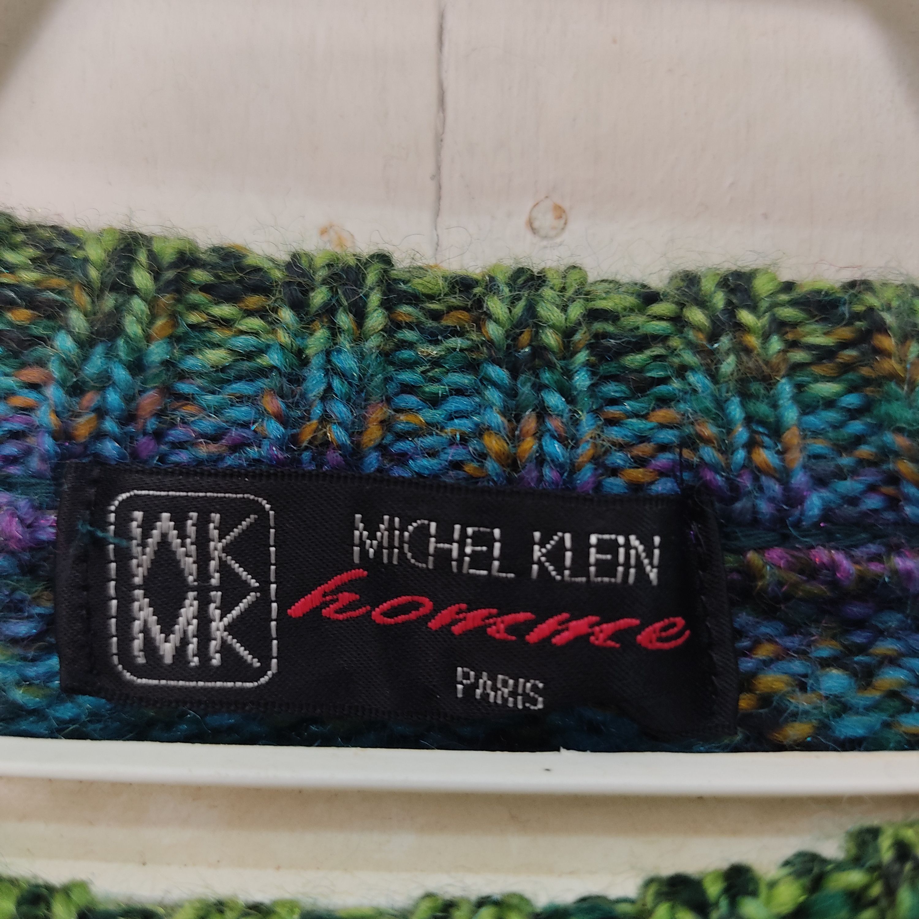 Michel Klein × Rainbow Michel Klein Rainbow Knitwear Jumper Size US M / EU 48-50 / 2 - 5 Thumbnail