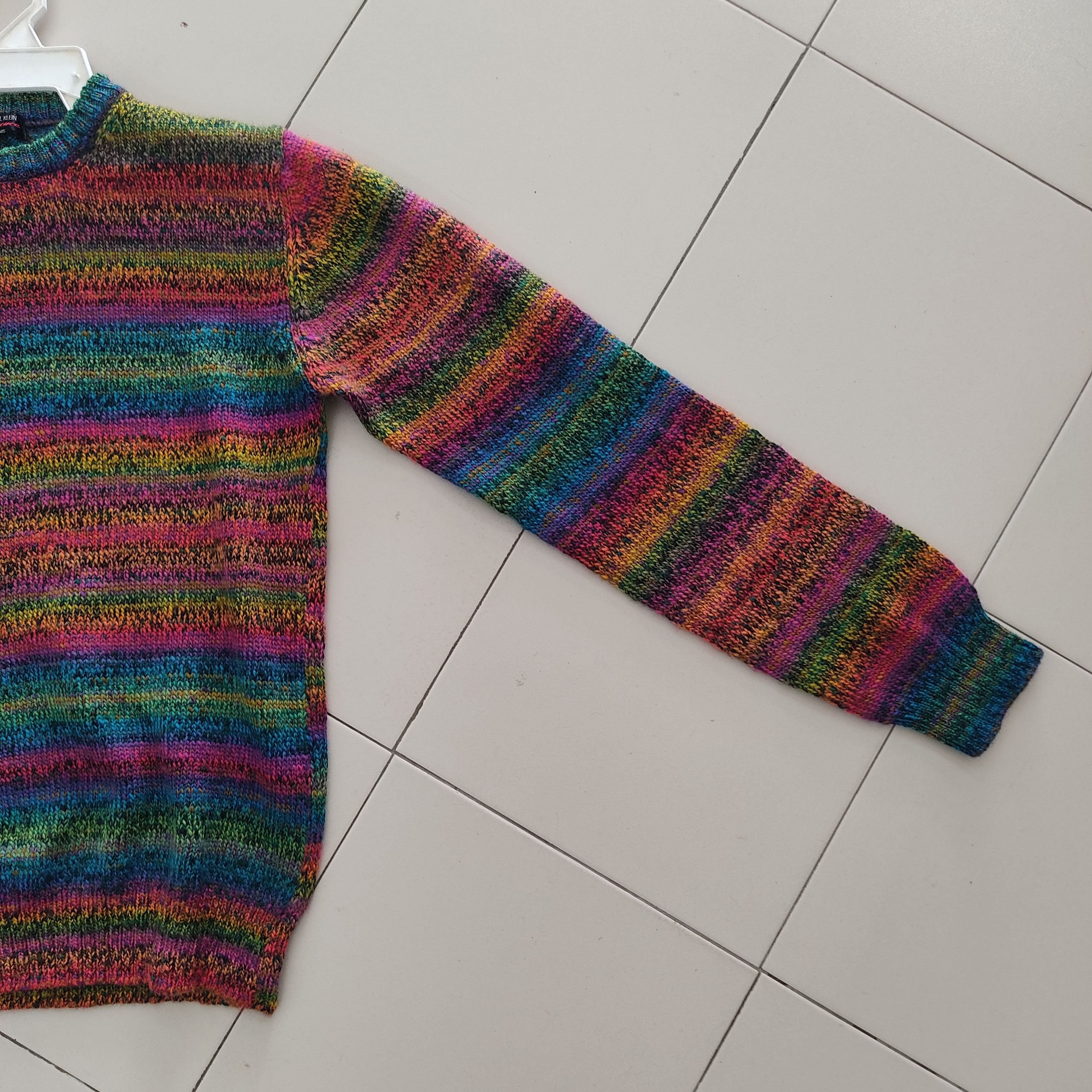 Michel Klein × Rainbow Michel Klein Rainbow Knitwear Jumper Size US M / EU 48-50 / 2 - 8 Thumbnail