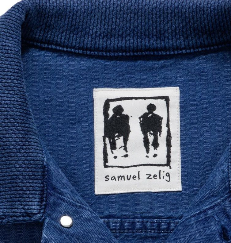 Samuel Zelig type ii sashiko herringbone denim jacket Size US S / EU 44-46 / 1 - 3 Thumbnail