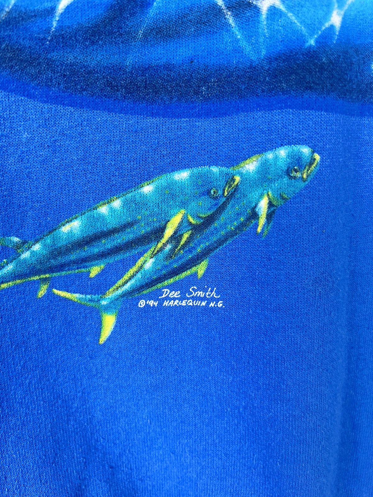 Habitat × Vintage Vintage 94 Dee Smith Harle Quin U.G Dolphin Sweatshirt Size US L / EU 52-54 / 3 - 4 Thumbnail