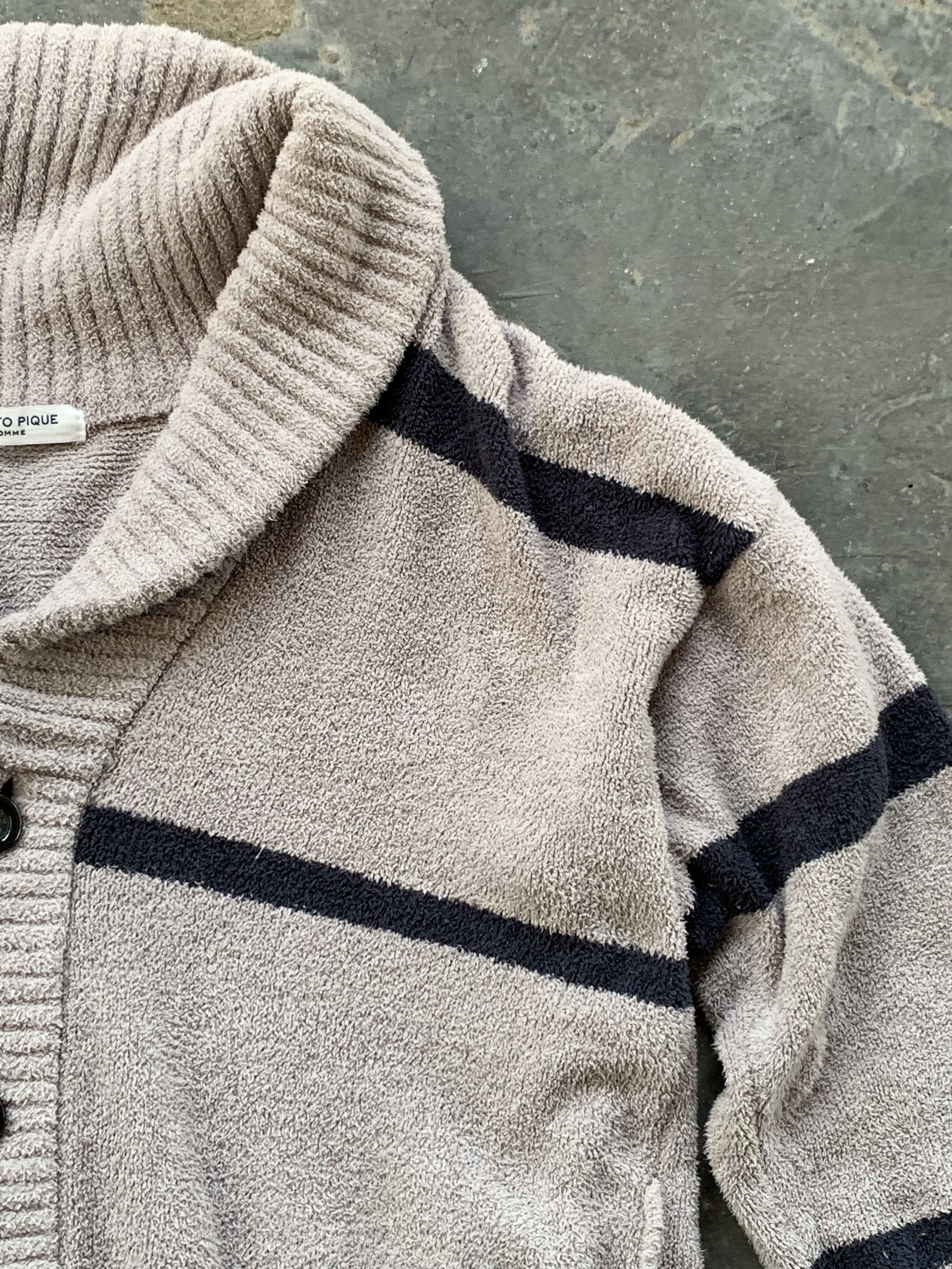 Other Gelato Pique Homme Stripe Cardigan Size L / US 10 / IT 46 - 3 Thumbnail