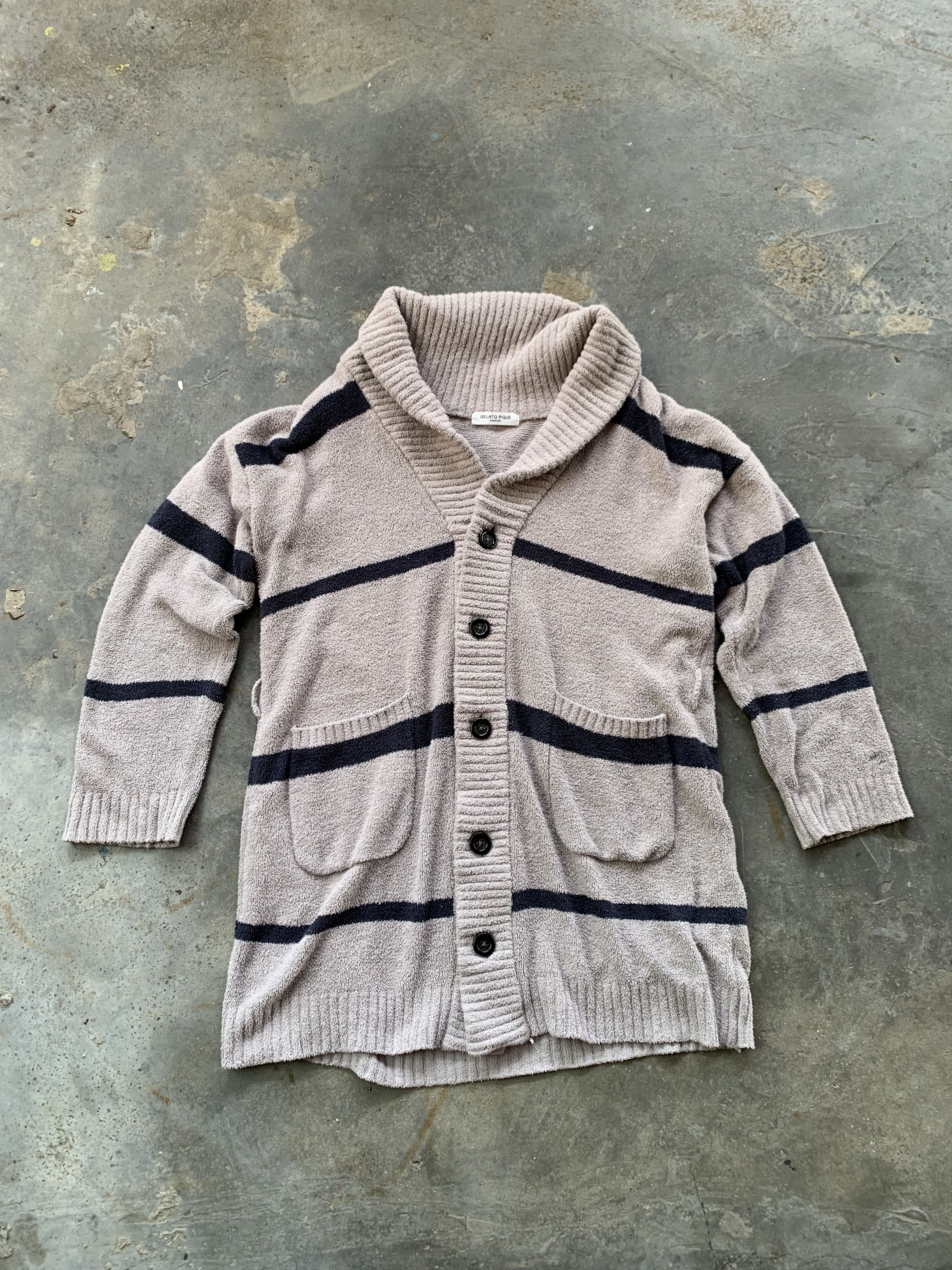 Other Gelato Pique Homme Stripe Cardigan Size L / US 10 / IT 46 - 1 Thumbnail