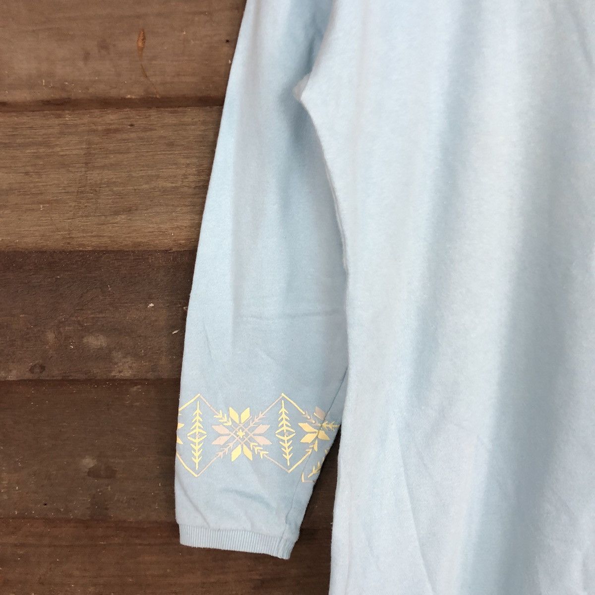Japanese Brand × Kansai Yamamoto Kansai Yamamoto Femme Blue Sweatshirt #3695 Size M / US 6-8 / IT 42-44 - 6 Thumbnail