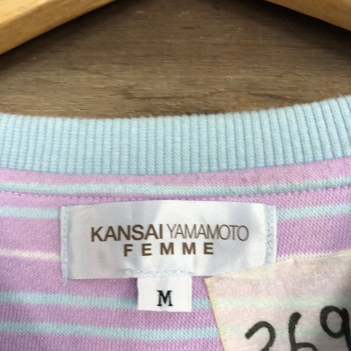 Japanese Brand × Kansai Yamamoto Kansai Yamamoto Femme Blue Sweatshirt #3695 Size M / US 6-8 / IT 42-44 - 10 Thumbnail