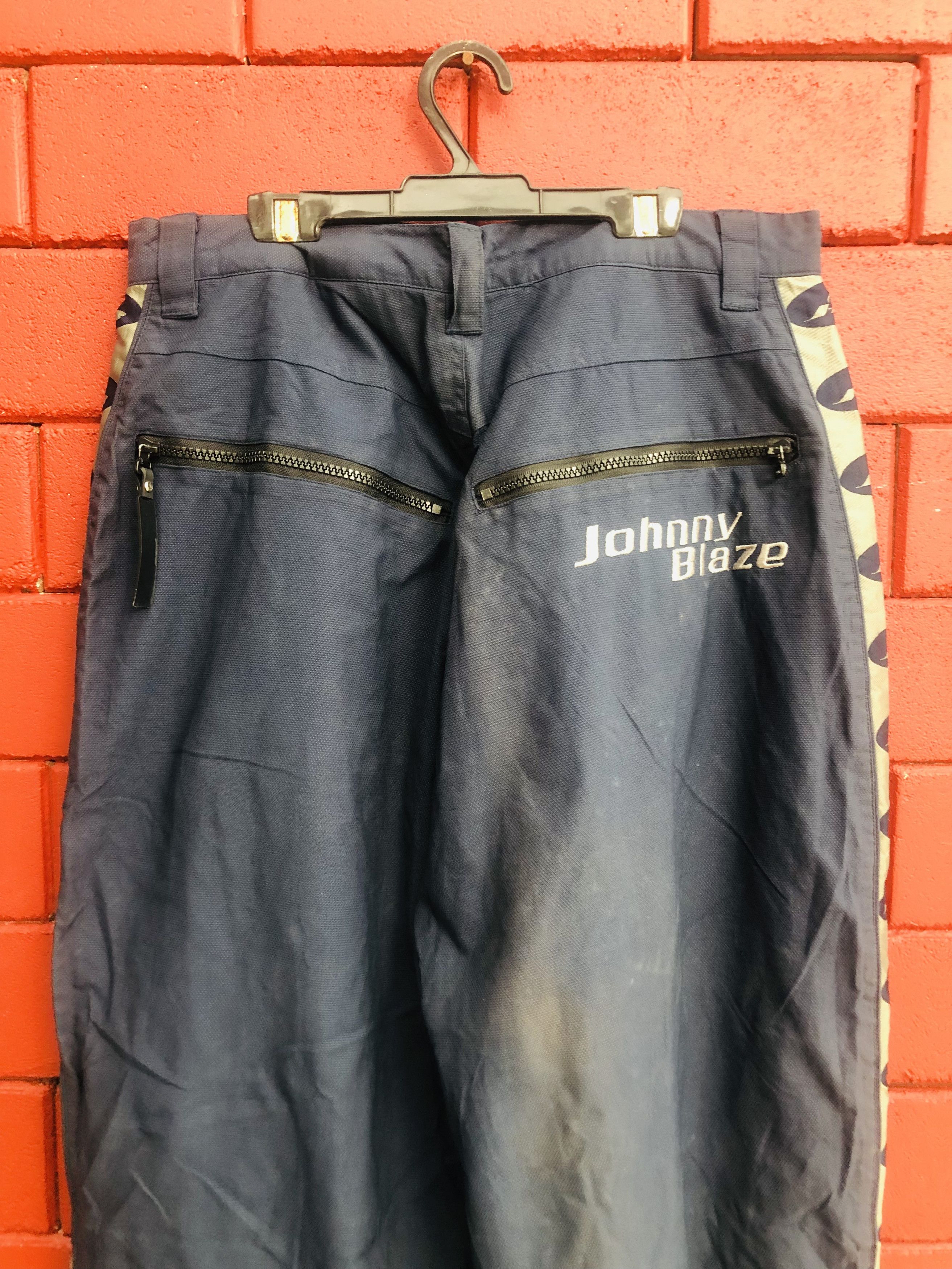 Japanese Brand Vintage Johnny Blaze Hip Hop Designer Fashion Style Size US 31 - 10 Thumbnail