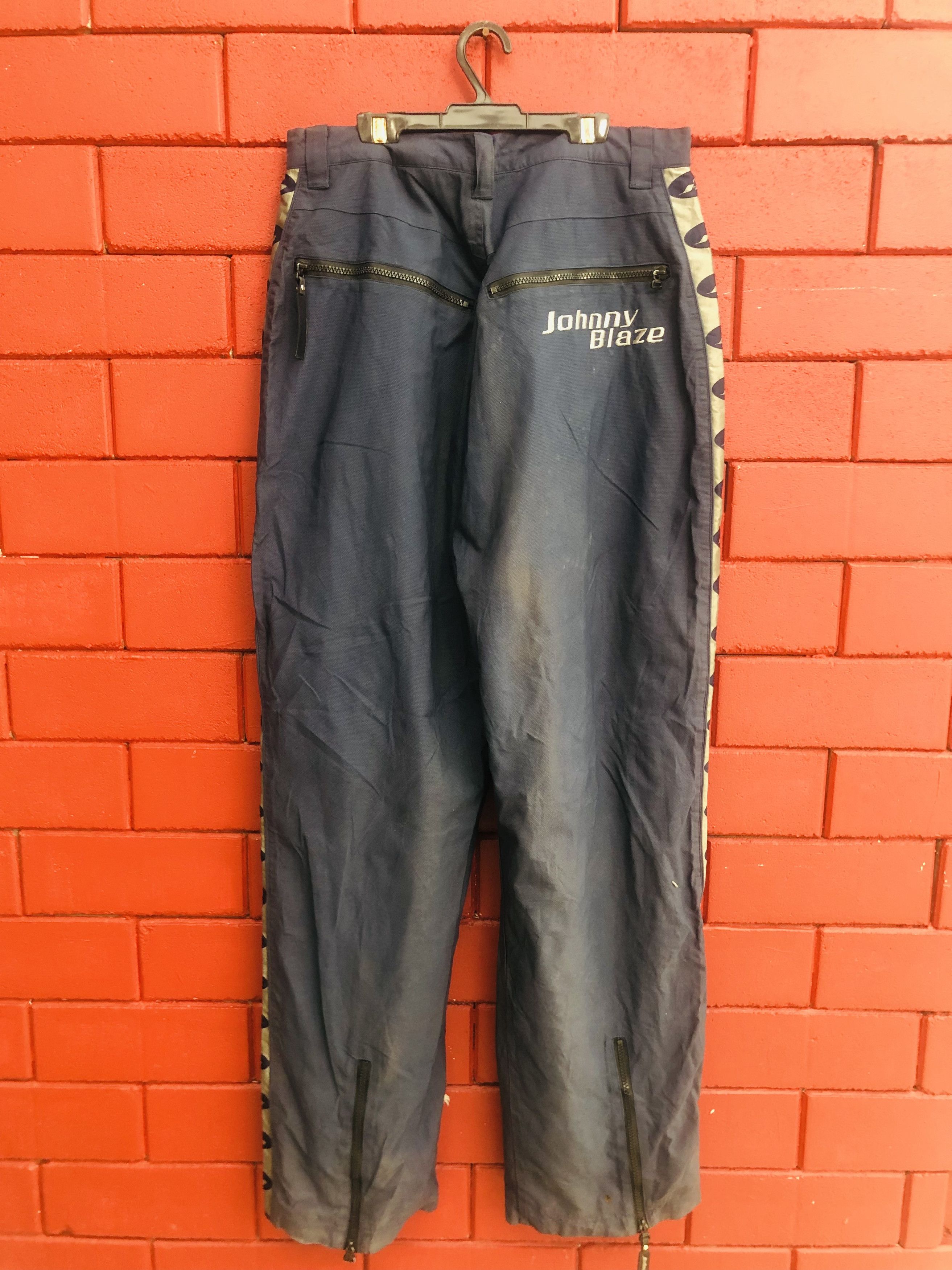 Japanese Brand Vintage Johnny Blaze Hip Hop Designer Fashion Style Size US 31 - 2 Thumbnail
