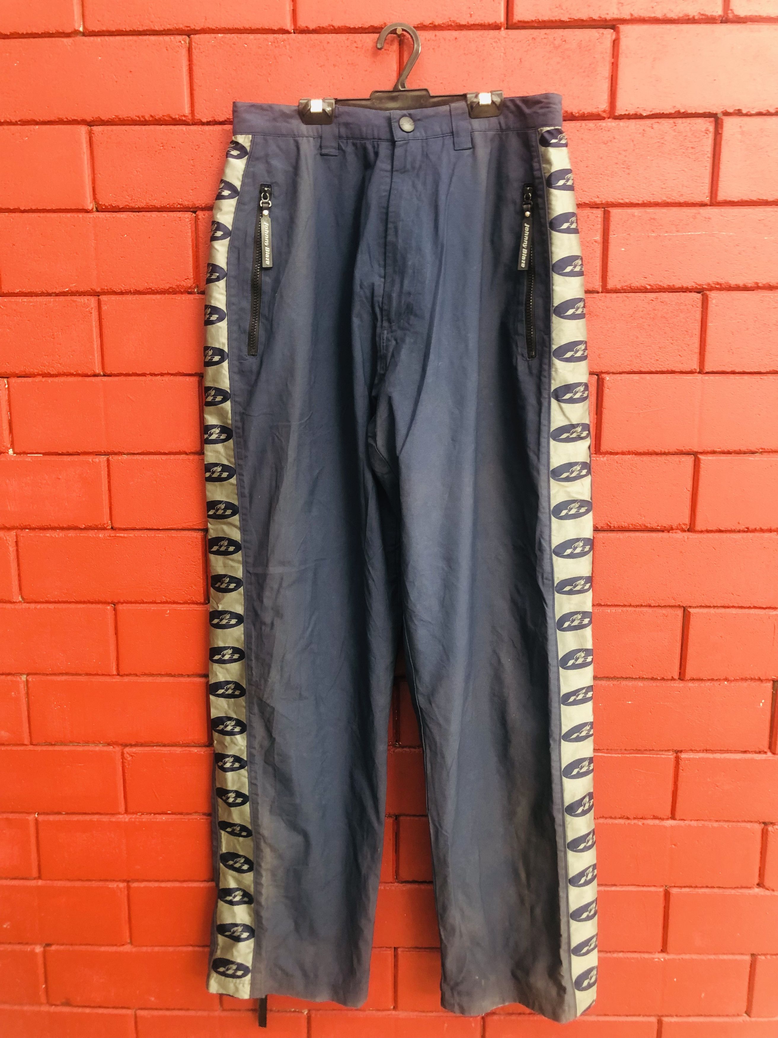 Japanese Brand Vintage Johnny Blaze Hip Hop Designer Fashion Style Size US 31 - 1 Thumbnail