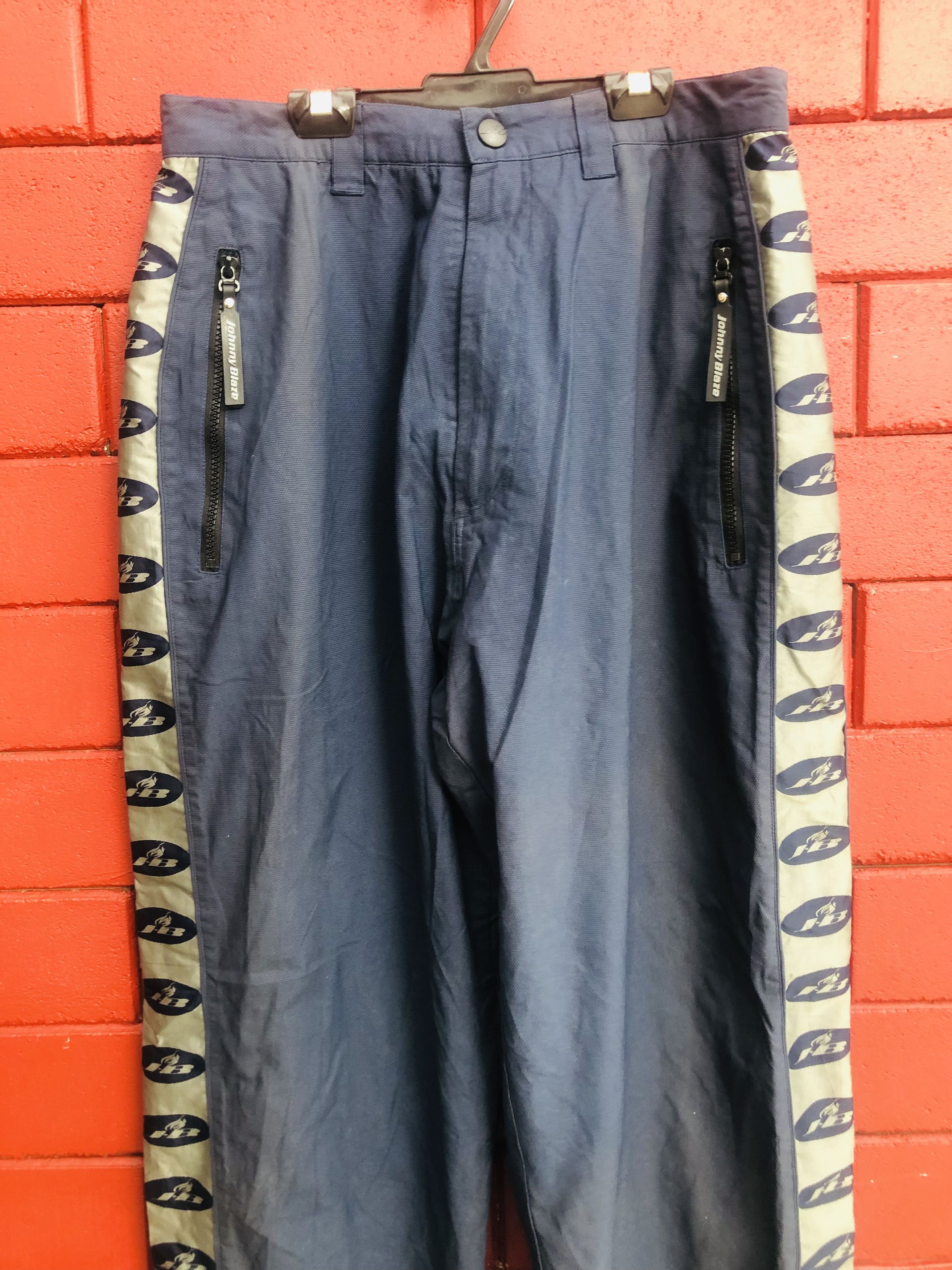 Japanese Brand Vintage Johnny Blaze Hip Hop Designer Fashion Style Size US 31 - 3 Thumbnail