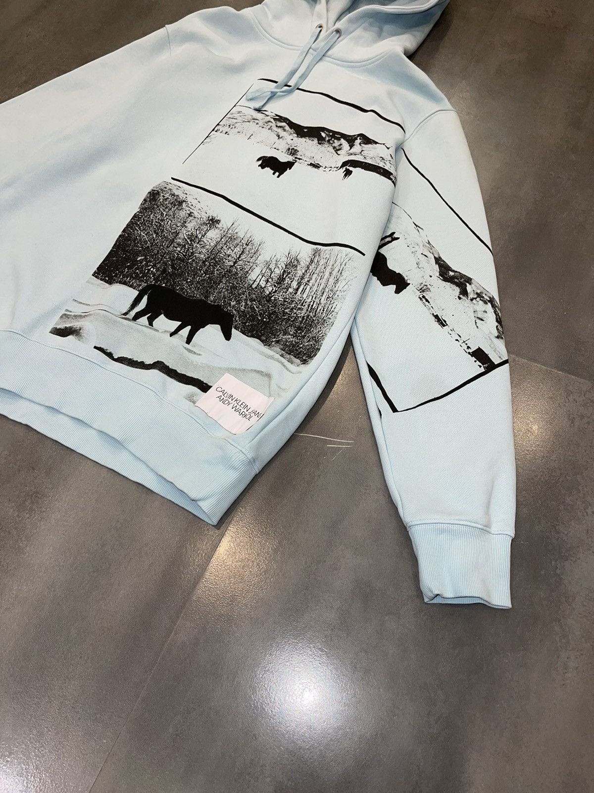 Calvin klein raf simons hoodie best sale