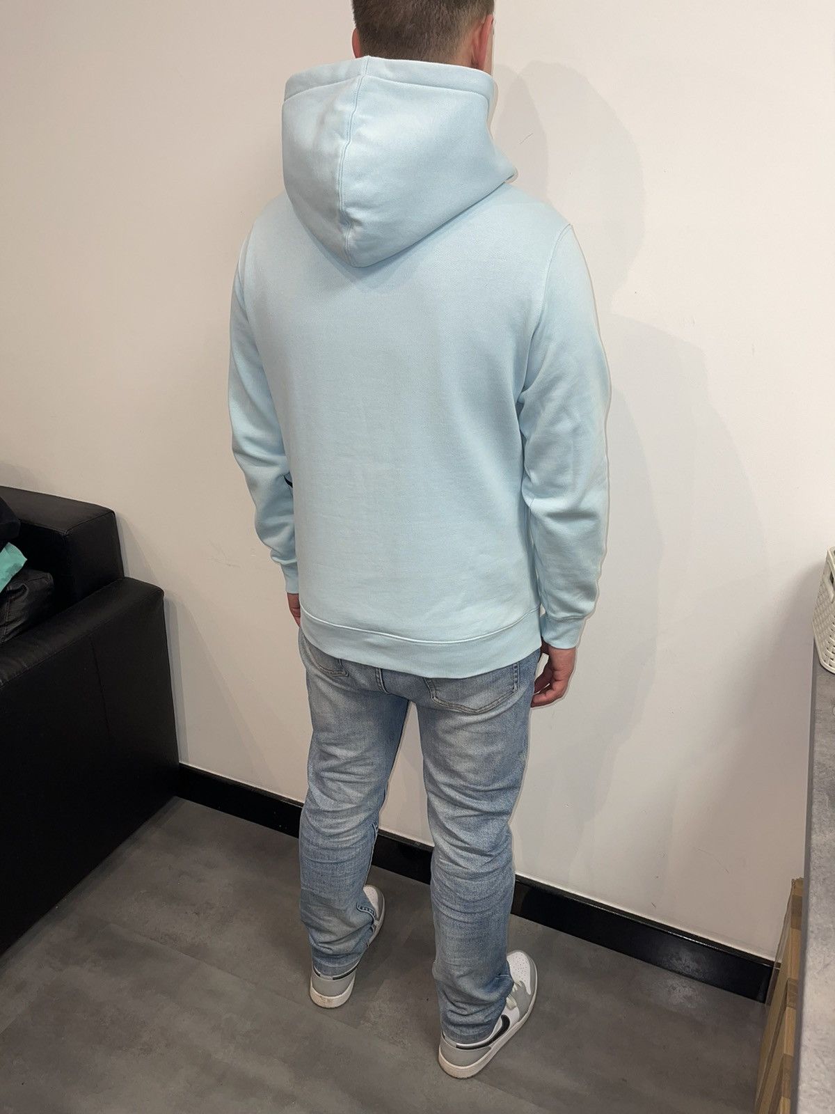 Calvin Klein 205W39NYC Calvin Klein X Andy Warhol Horse Print Baby Blue Hoodie Size US L / EU 52-54 / 3 - 10 Thumbnail
