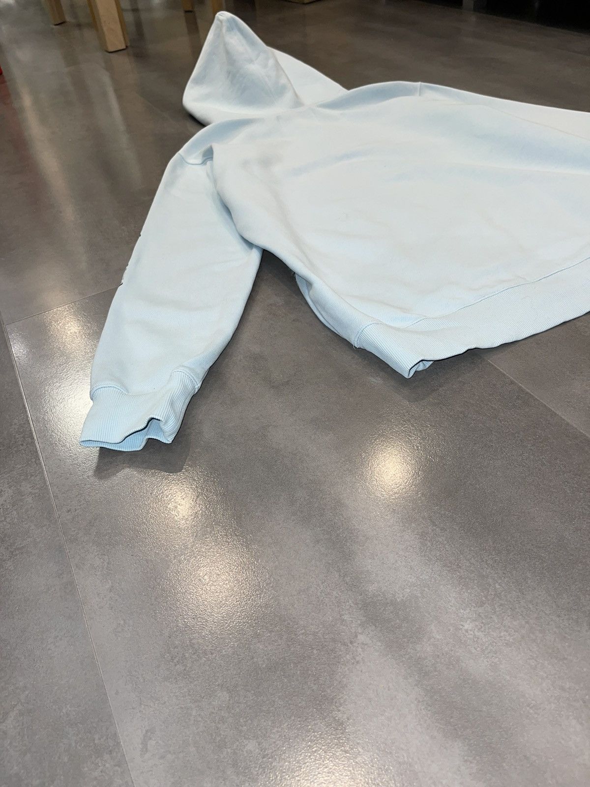 Calvin Klein 205W39NYC Calvin Klein X Andy Warhol Horse Print Baby Blue Hoodie Size US L / EU 52-54 / 3 - 13 Thumbnail