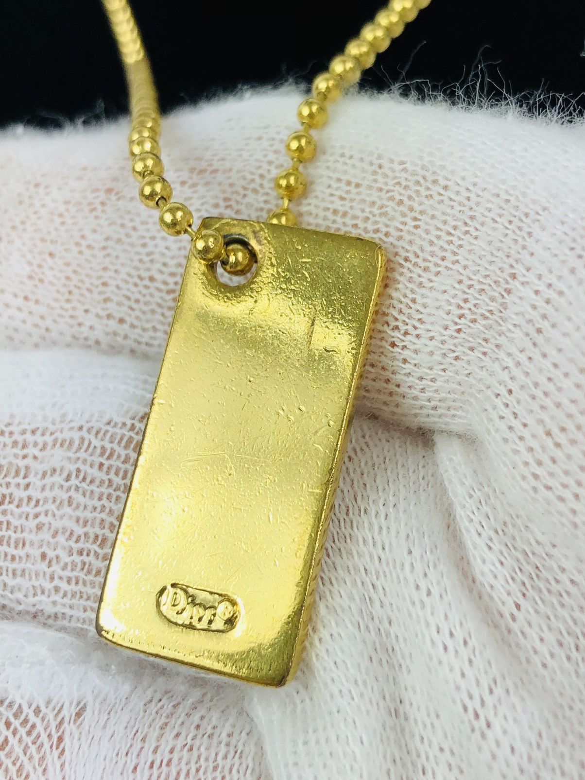 Dior Dior CD plate necklace Size ONE SIZE - 3 Thumbnail