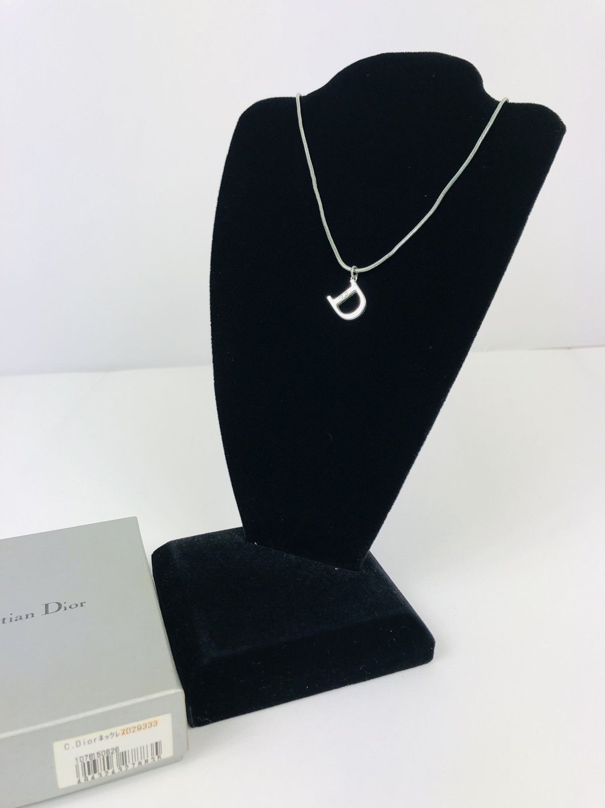 Dior D logo necklace Size ONE SIZE - 1 Thumbnail