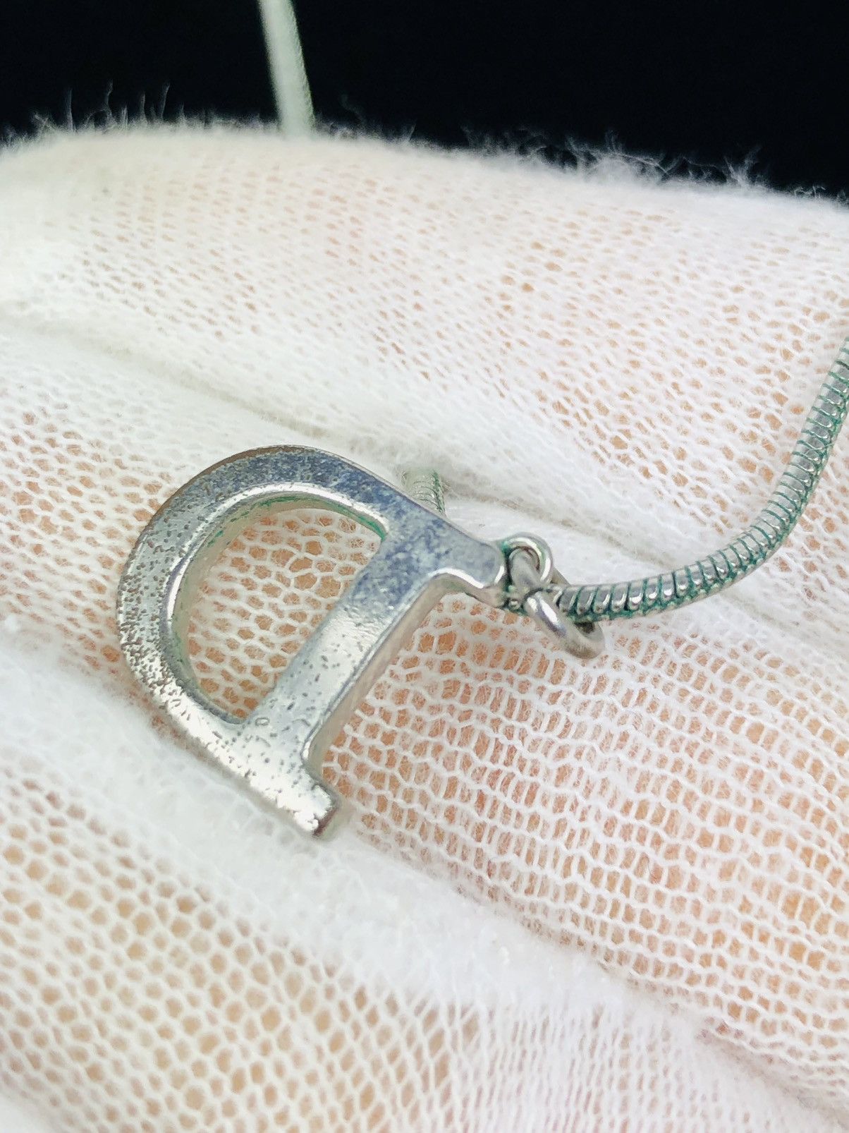 Dior D logo necklace Size ONE SIZE - 3 Thumbnail