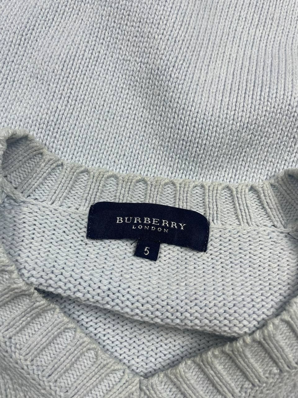 Burberry × Vintage Burberry Vintage Knitwear Sweater Size US M / EU 48-50 / 2 - 2 Thumbnail