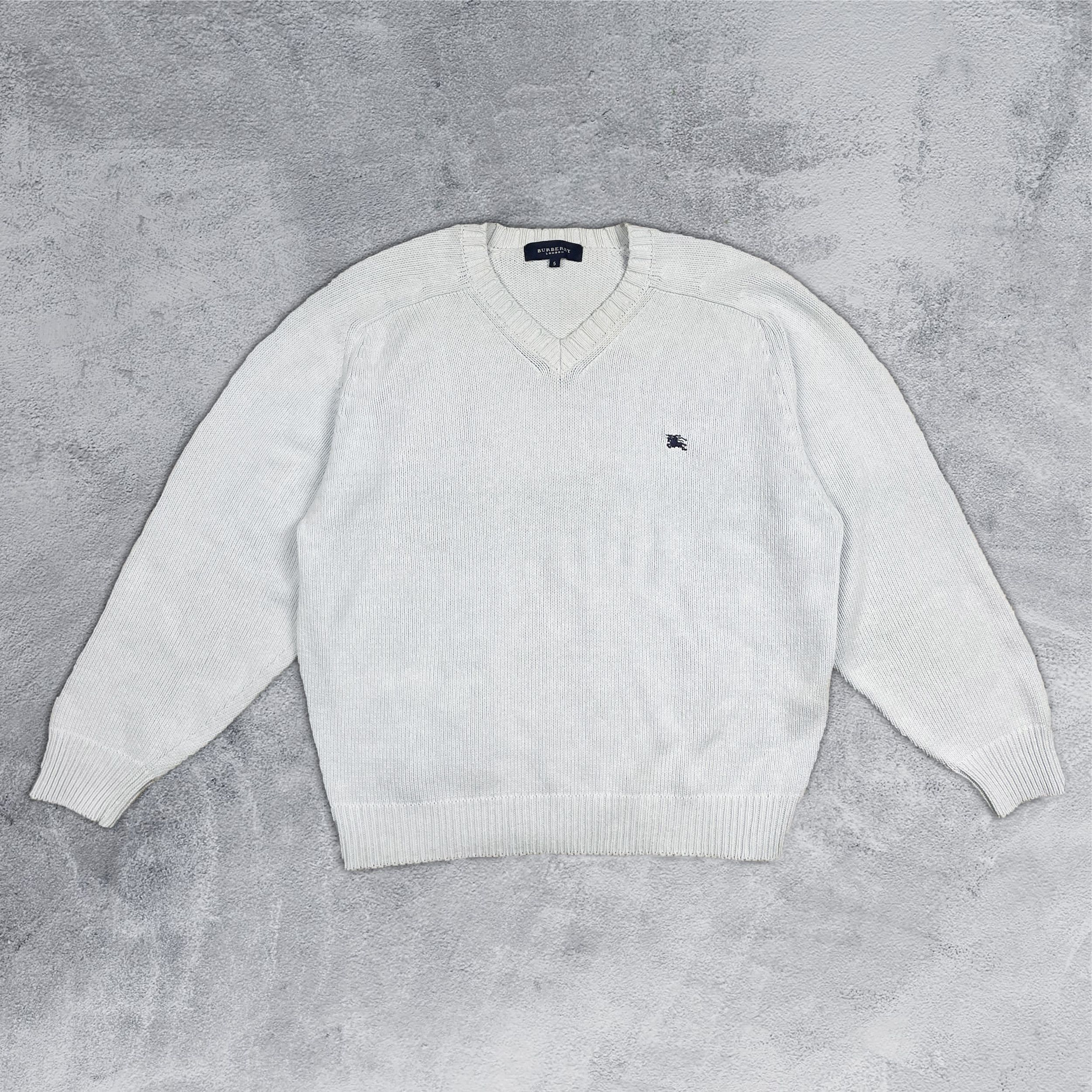 Burberry × Vintage Burberry Vintage Knitwear Sweater Size US M / EU 48-50 / 2 - 1 Thumbnail