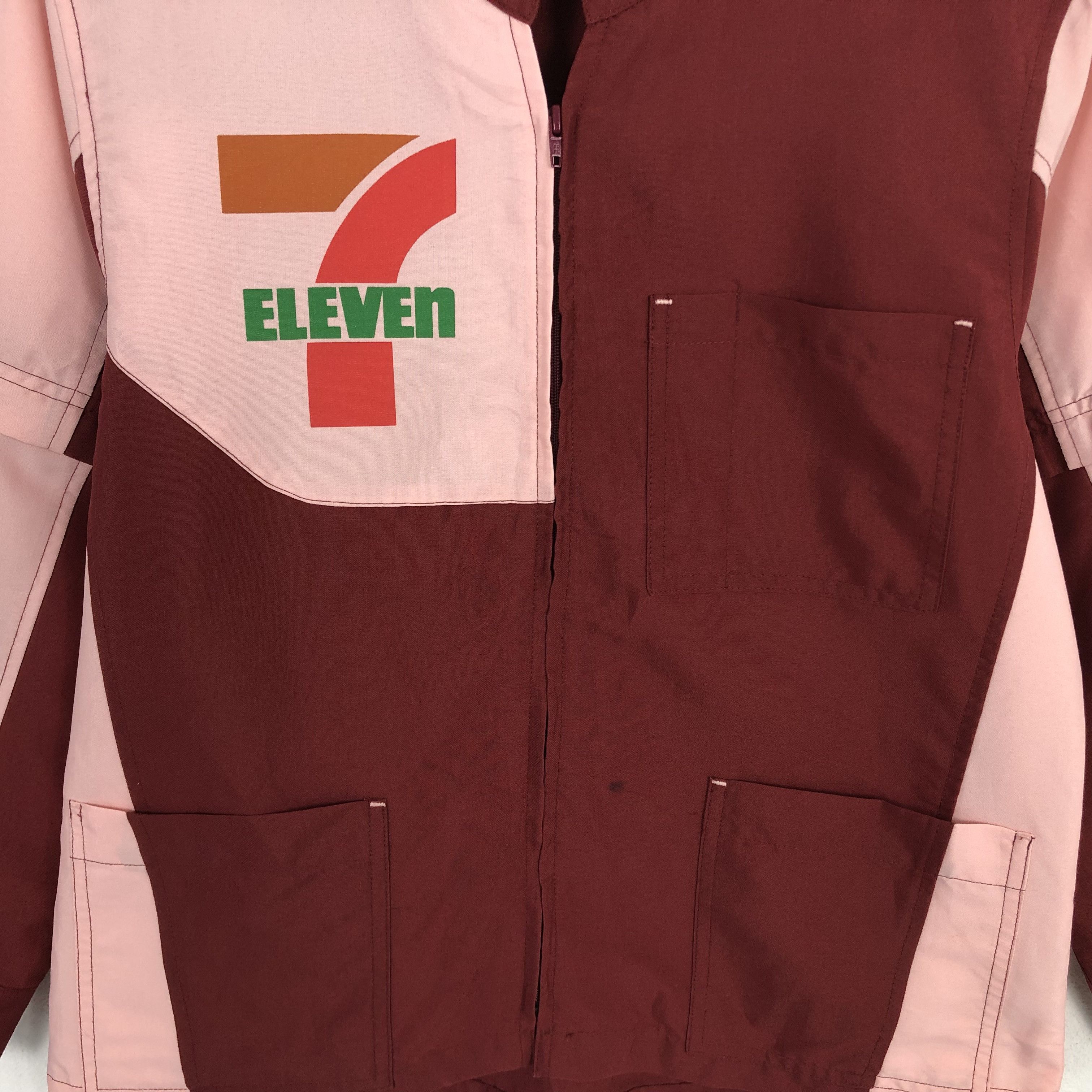Japanese Brand × Vintage Vintage 7 Eleven Worker Japanese Jacket Size US S / EU 44-46 / 1 - 2 Thumbnail