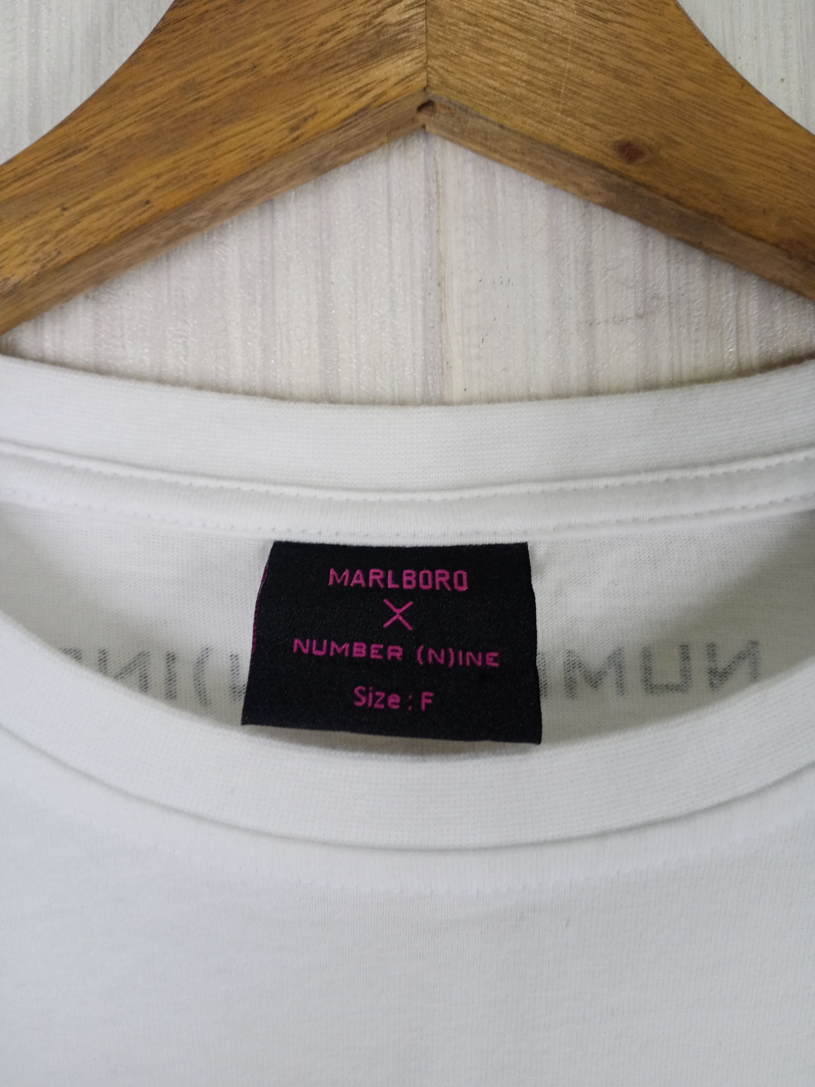 Number (N)ine Vintage Marlboro X number Nine Tshirt Size US M / EU 48-50 / 2 - 5 Thumbnail