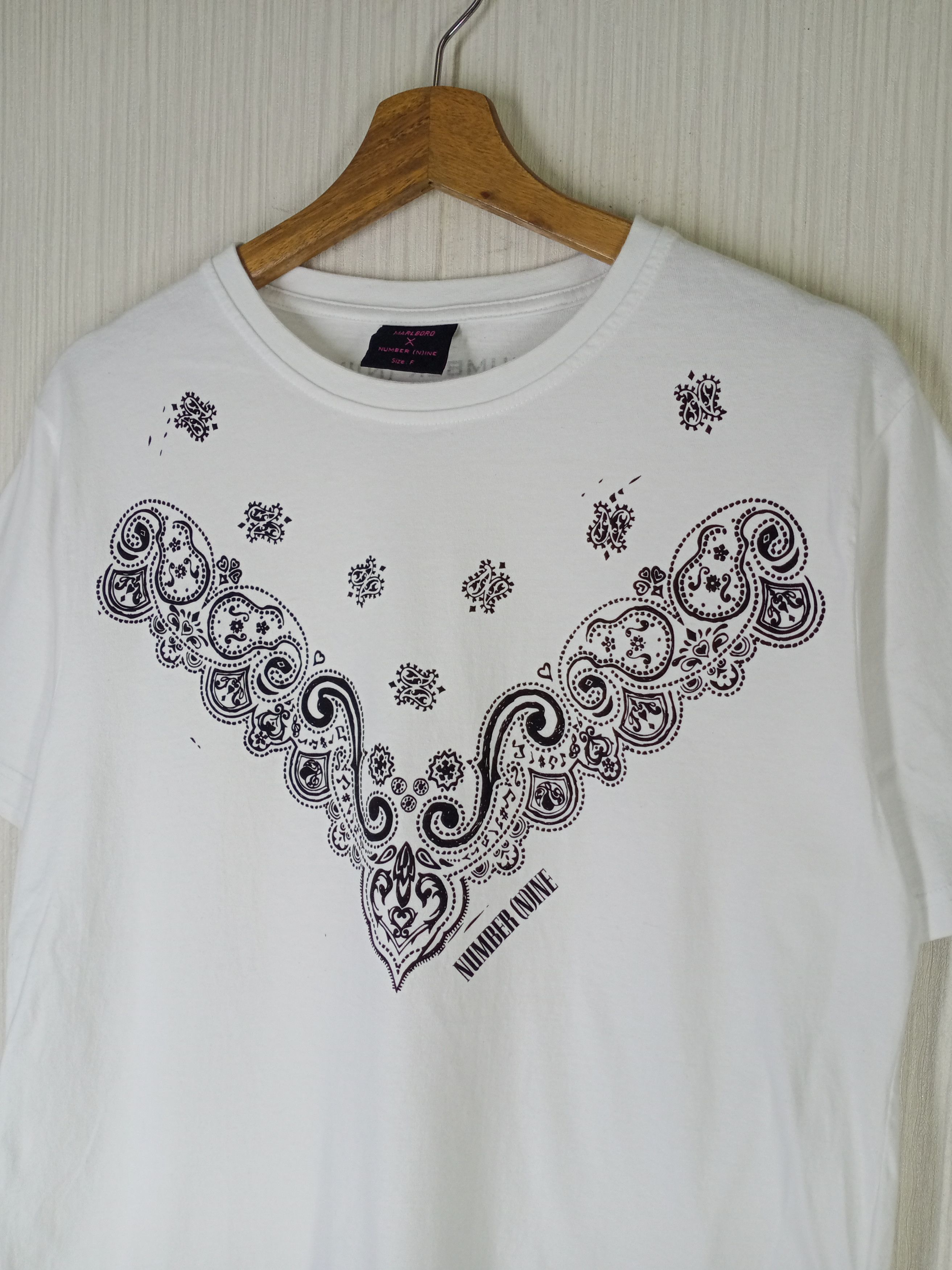 Number (N)ine Vintage Marlboro X number Nine Tshirt Size US M / EU 48-50 / 2 - 6 Thumbnail