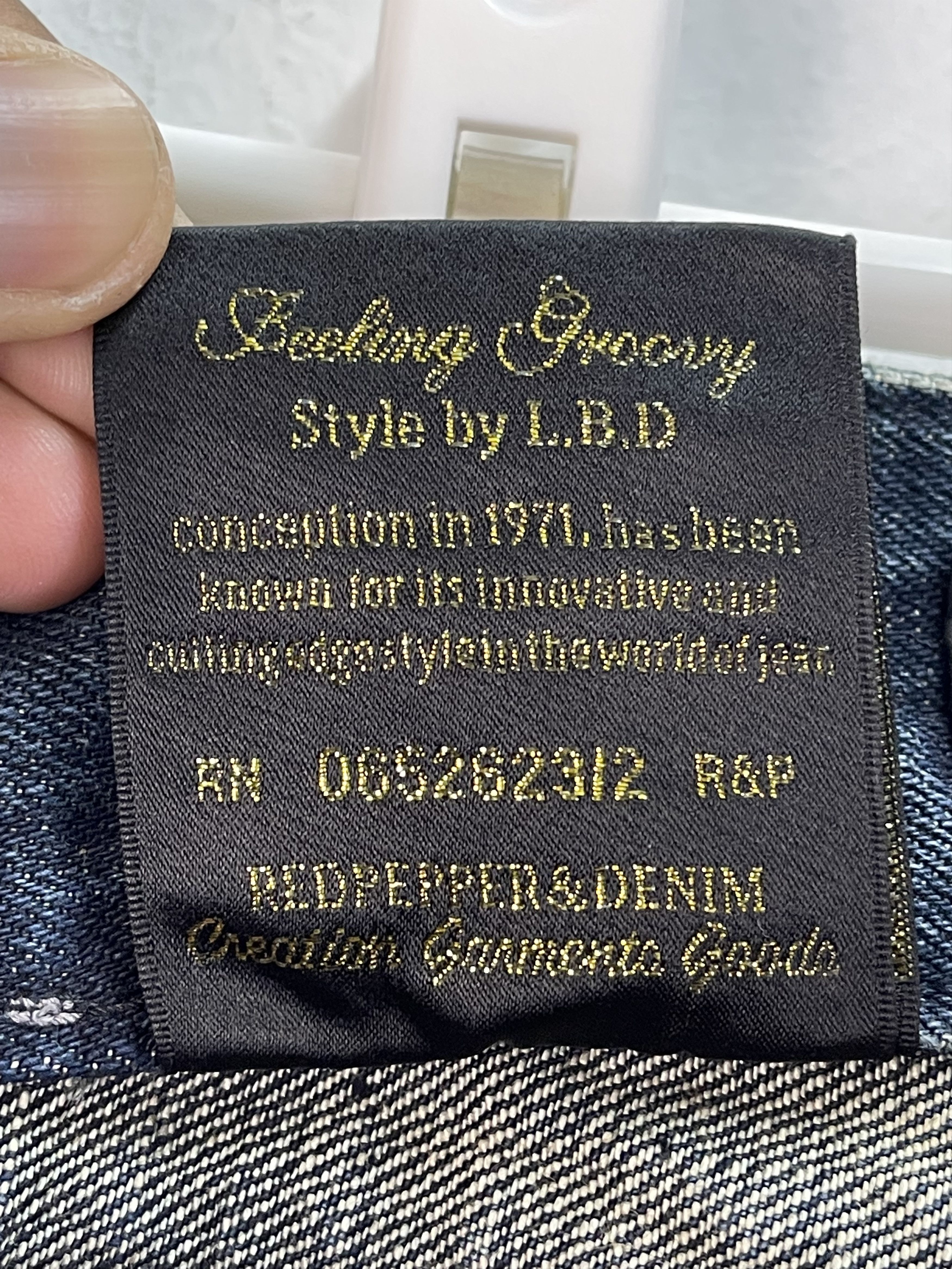 Japanese Brand × Vintage Vintage Red Pepper Special Design Denim Size US 31 - 11 Thumbnail