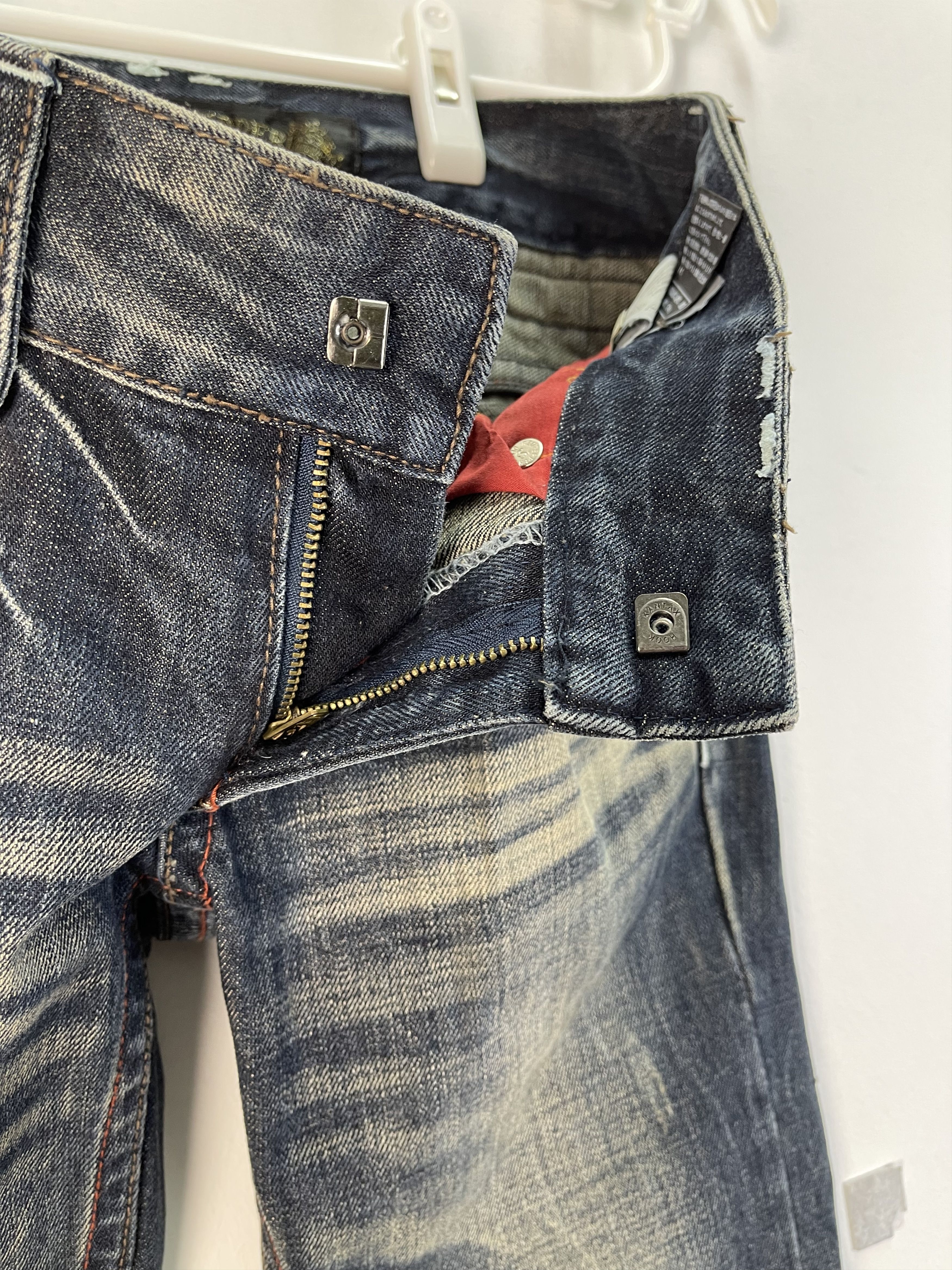 Japanese Brand × Vintage Vintage Red Pepper Special Design Denim Size US 31 - 6 Thumbnail