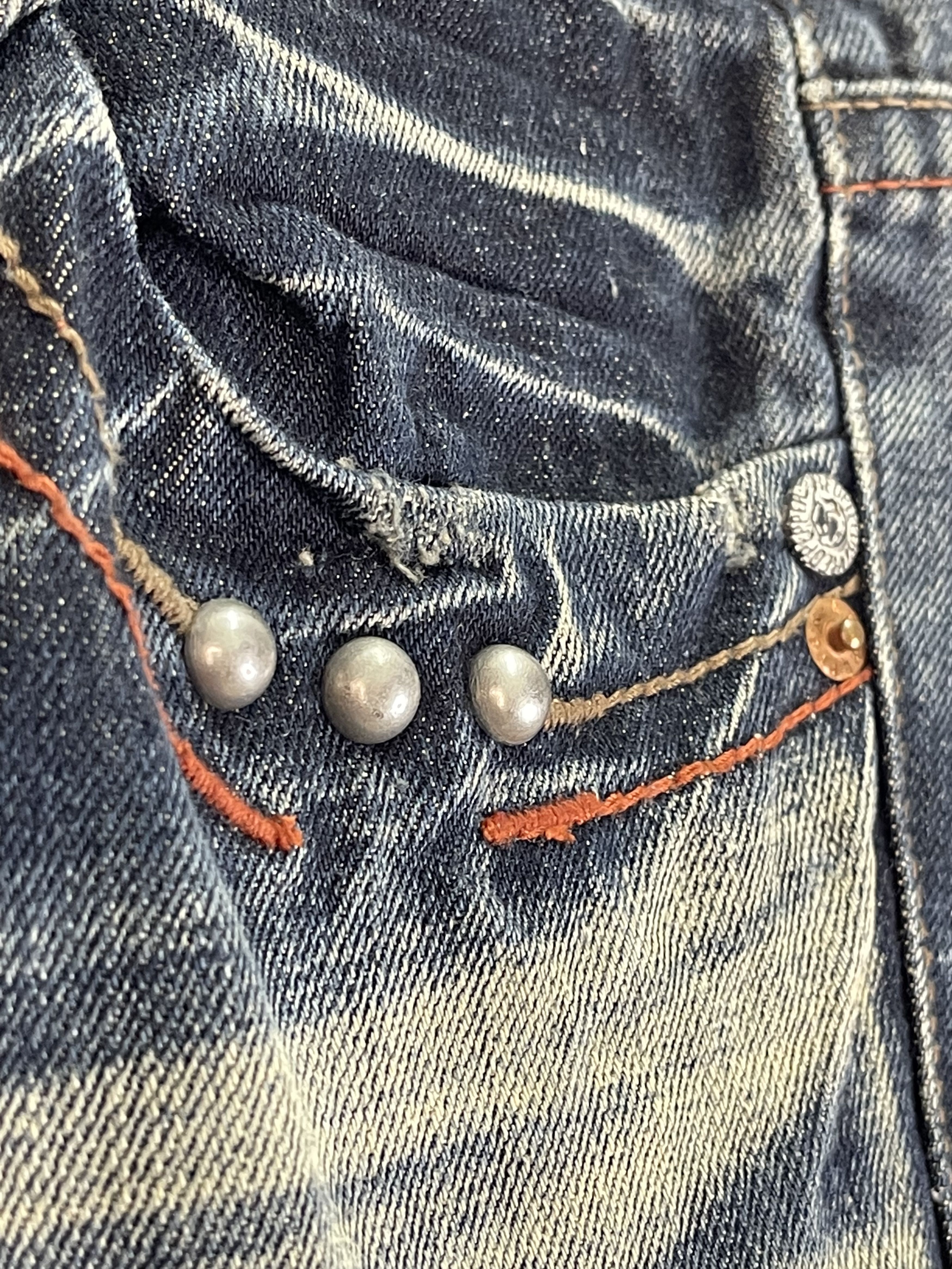 Japanese Brand × Vintage Vintage Red Pepper Special Design Denim Size US 31 - 15 Thumbnail