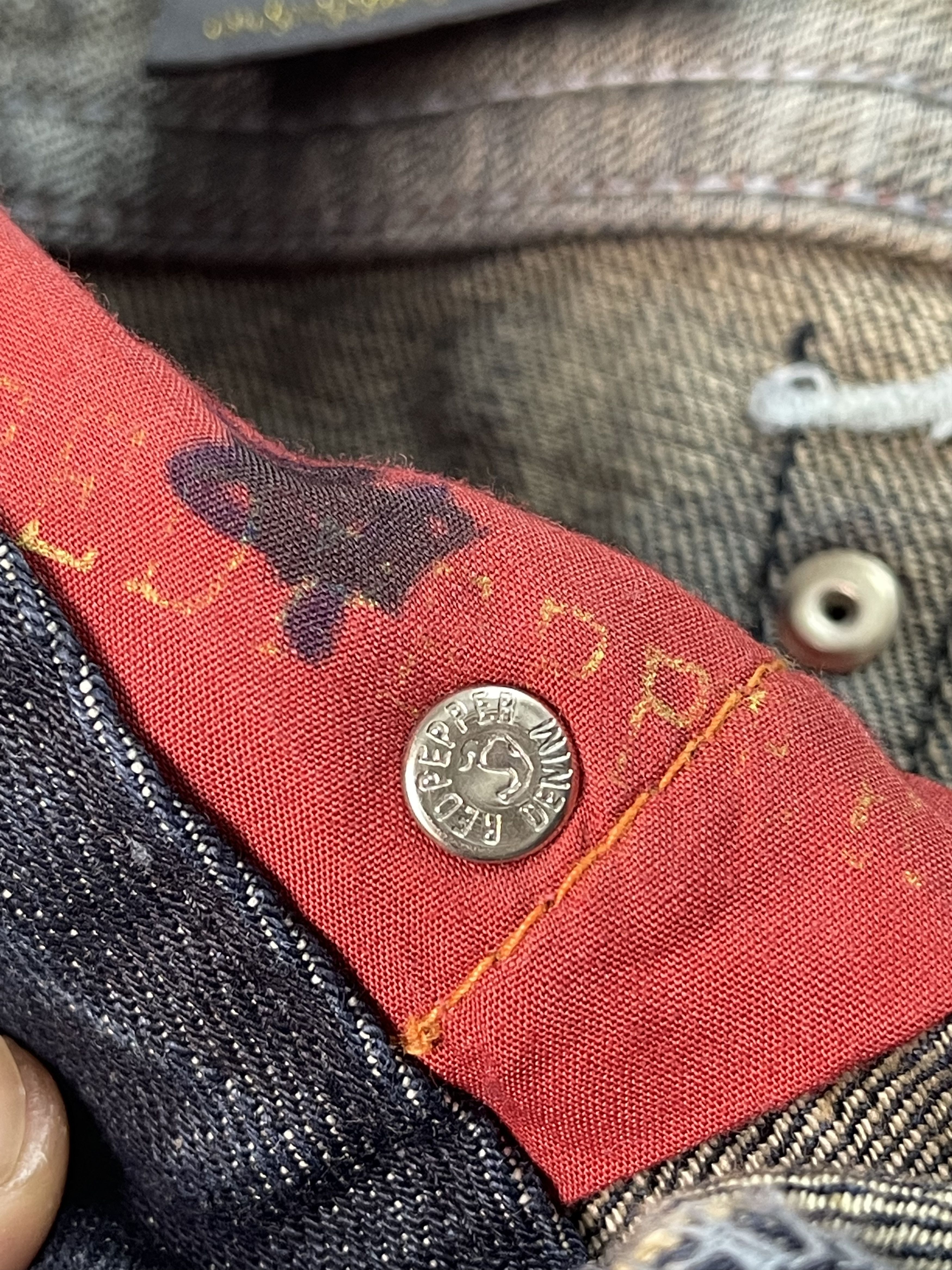 Japanese Brand × Vintage Vintage Red Pepper Special Design Denim Size US 31 - 10 Thumbnail