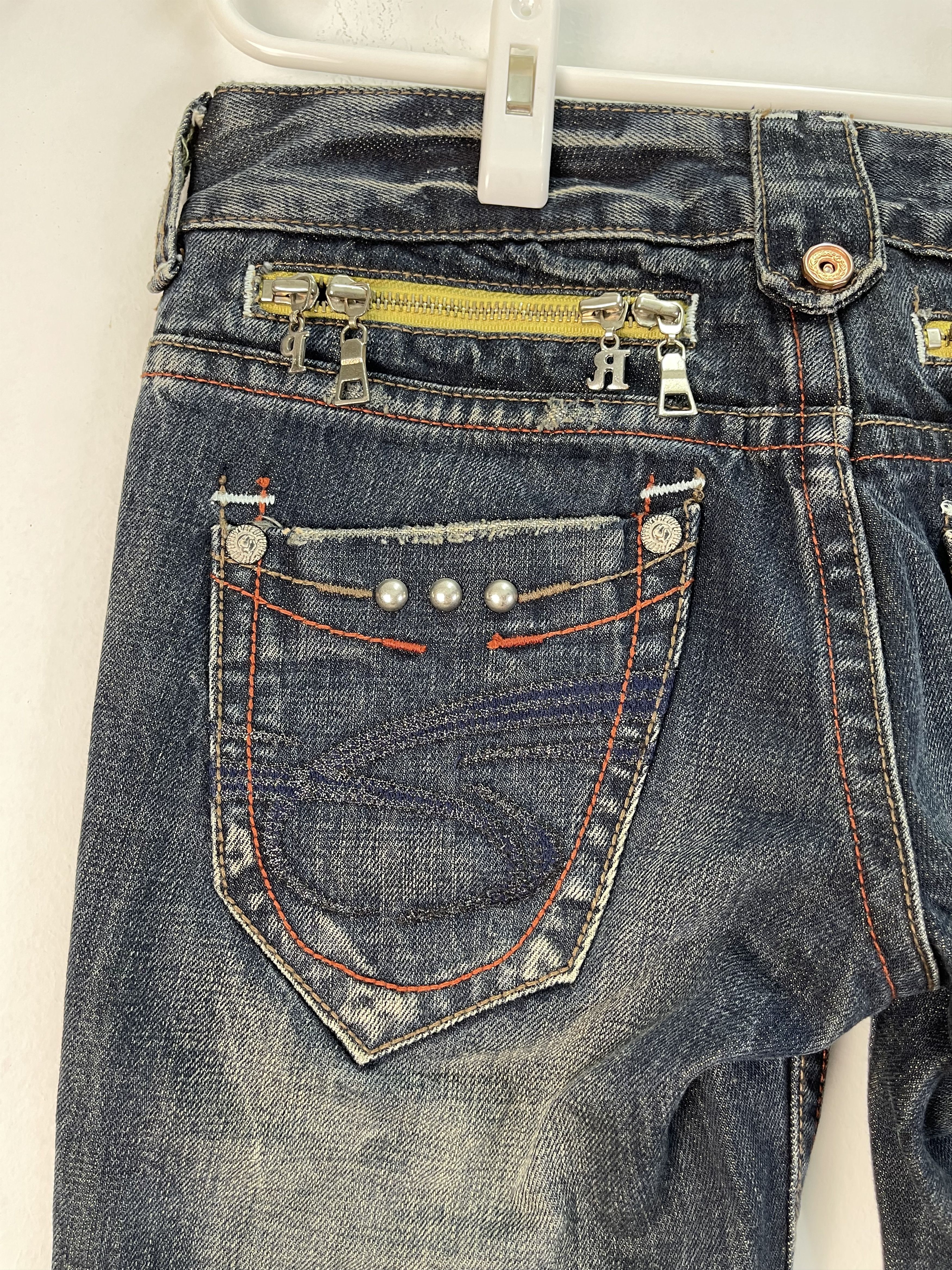 Japanese Brand × Vintage Vintage Red Pepper Special Design Denim Size US 31 - 3 Thumbnail