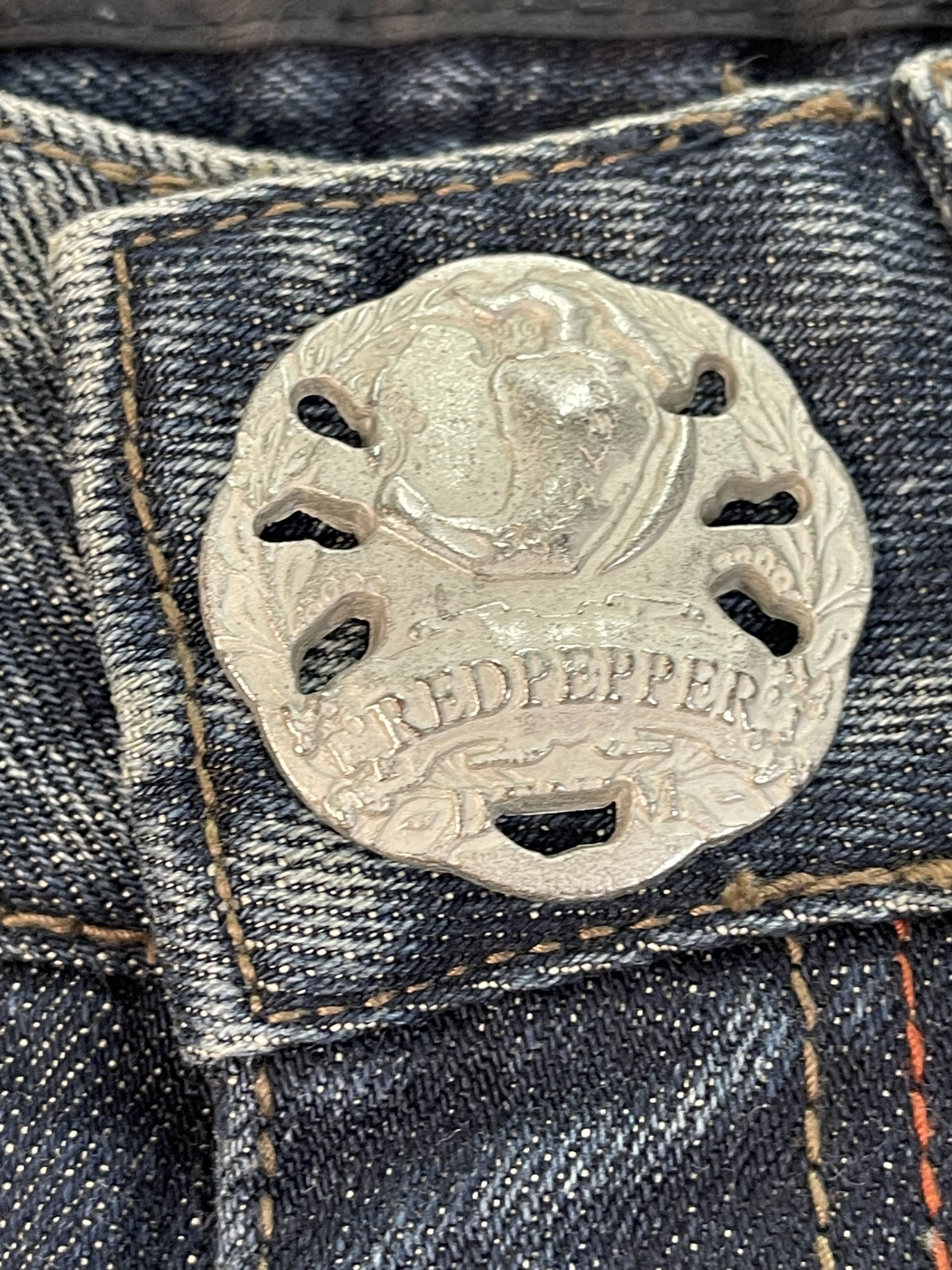 Japanese Brand × Vintage Vintage Red Pepper Special Design Denim Size US 31 - 19 Thumbnail