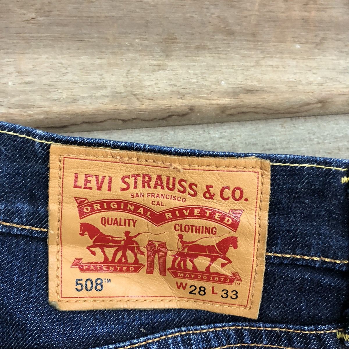 Levi's Levis Strauss Blue Denim Jeans Pants #3825 Size US 30 / EU 46 - 13 Thumbnail