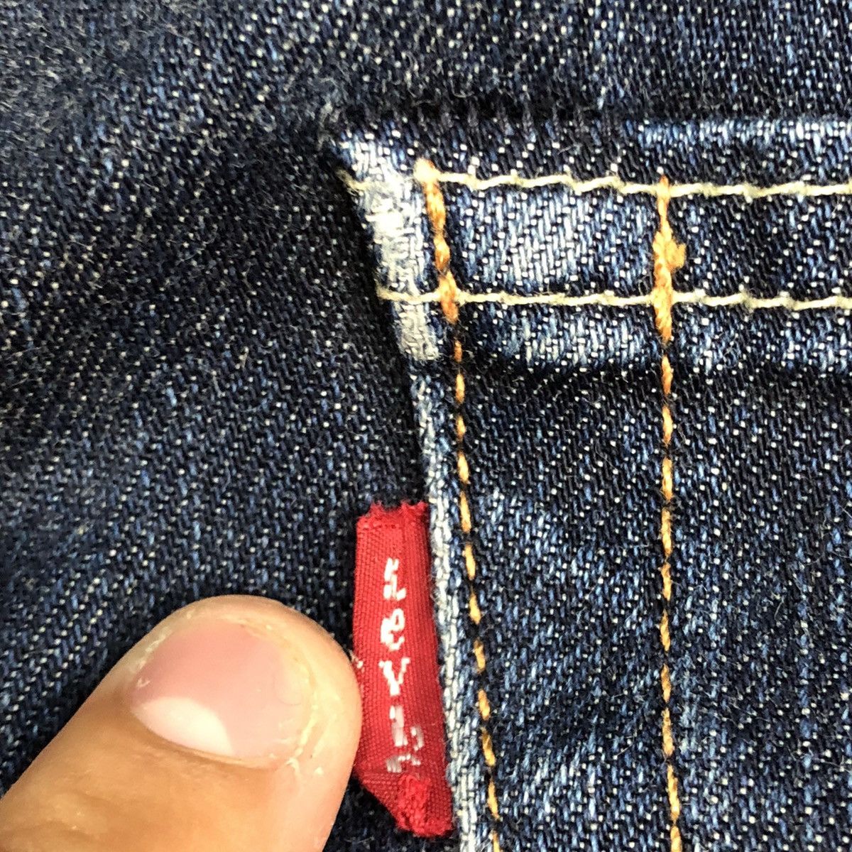 Levi's Levis Strauss Blue Denim Jeans Pants #3825 Size US 30 / EU 46 - 12 Thumbnail