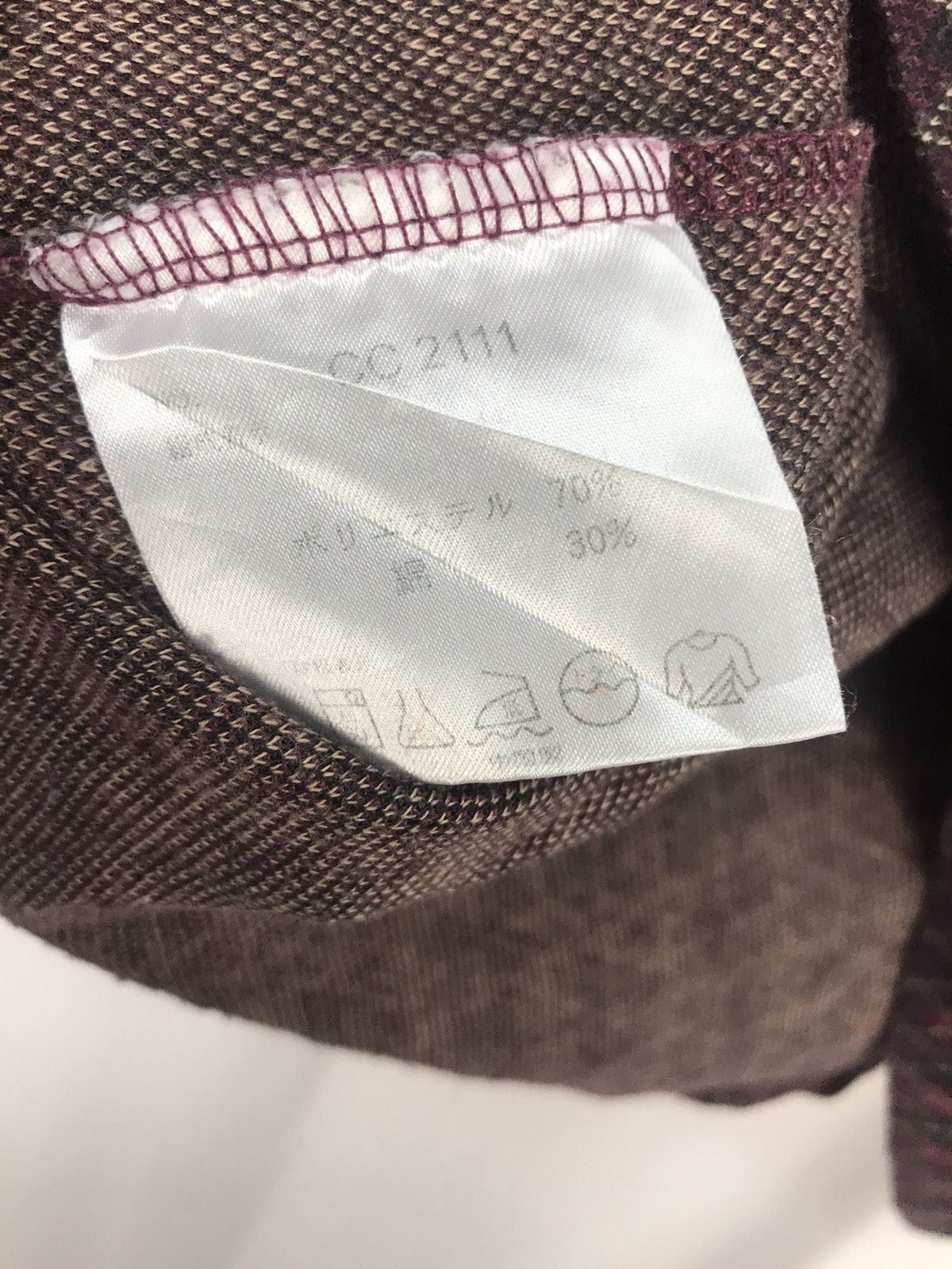 Japanese Brand × Kansai Yamamoto Kansai Yamamoto half zipper long sleeve shirt Size US M / EU 48-50 / 2 - 5 Thumbnail