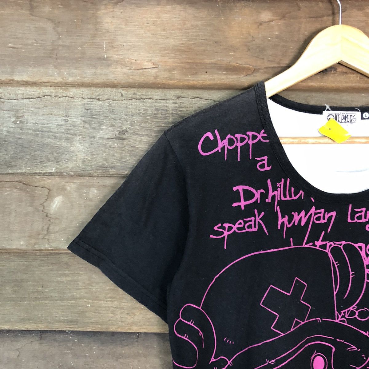 Anime × Japanese Brand × One Piece Chopper One piece Black Short Sleeve Tshirt #3961 Size US M / EU 48-50 / 2 - 5 Thumbnail