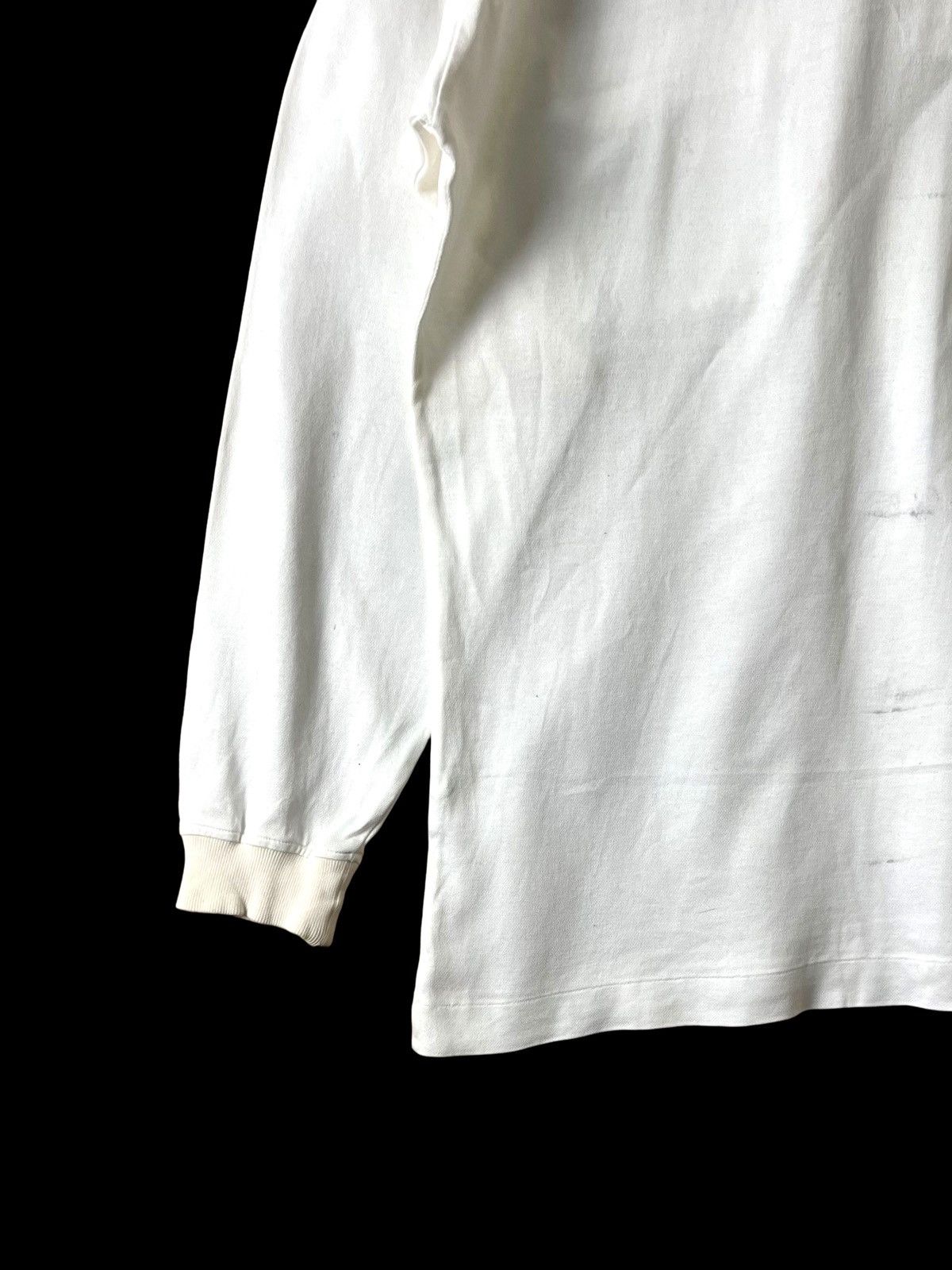 Vintage × Yves Saint Laurent VTG YVES SAINT LAURENT SLIMFIT LONGSLEEVE POLO SINGLE POCKET Size M / US 6-8 / IT 42-44 - 9 Thumbnail