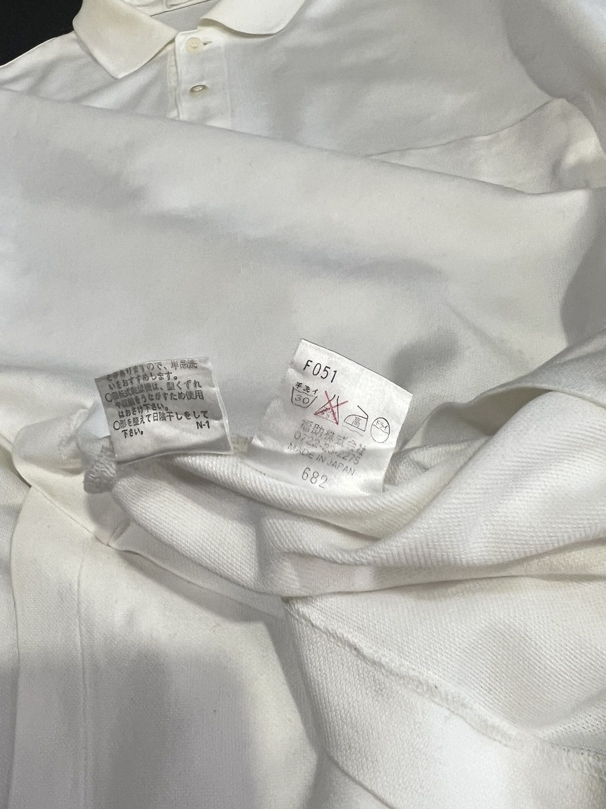 Vintage × Yves Saint Laurent VTG YVES SAINT LAURENT SLIMFIT LONGSLEEVE POLO SINGLE POCKET Size M / US 6-8 / IT 42-44 - 12 Thumbnail