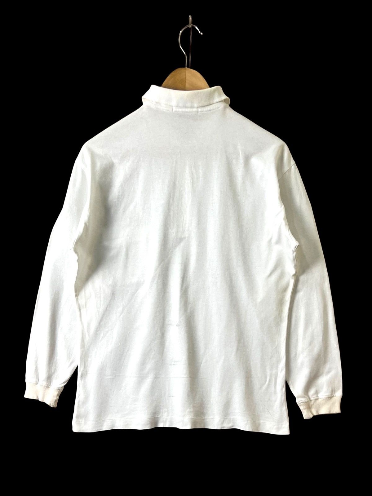 Vintage × Yves Saint Laurent VTG YVES SAINT LAURENT SLIMFIT LONGSLEEVE POLO SINGLE POCKET Size M / US 6-8 / IT 42-44 - 3 Thumbnail