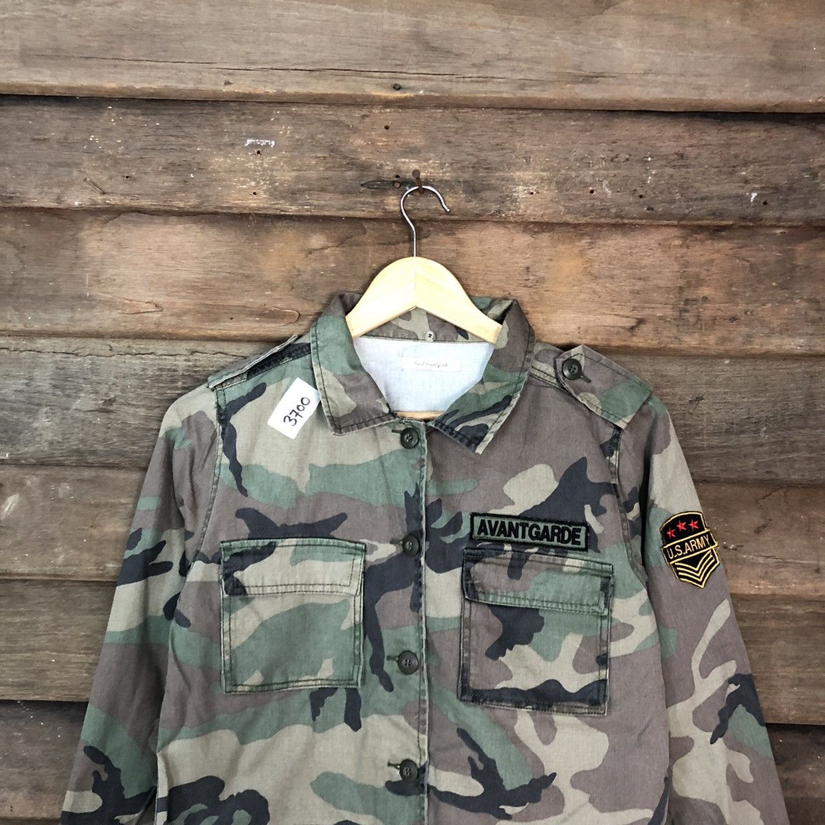 Other AvantGarde Green Army button Up #3700 Size US M / EU 48-50 / 2 - 9 Thumbnail