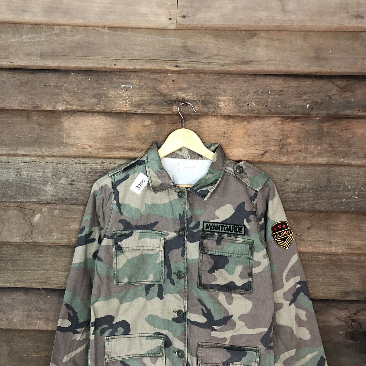 Other AvantGarde Green Army button Up #3700 Size US M / EU 48-50 / 2 - 2 Thumbnail