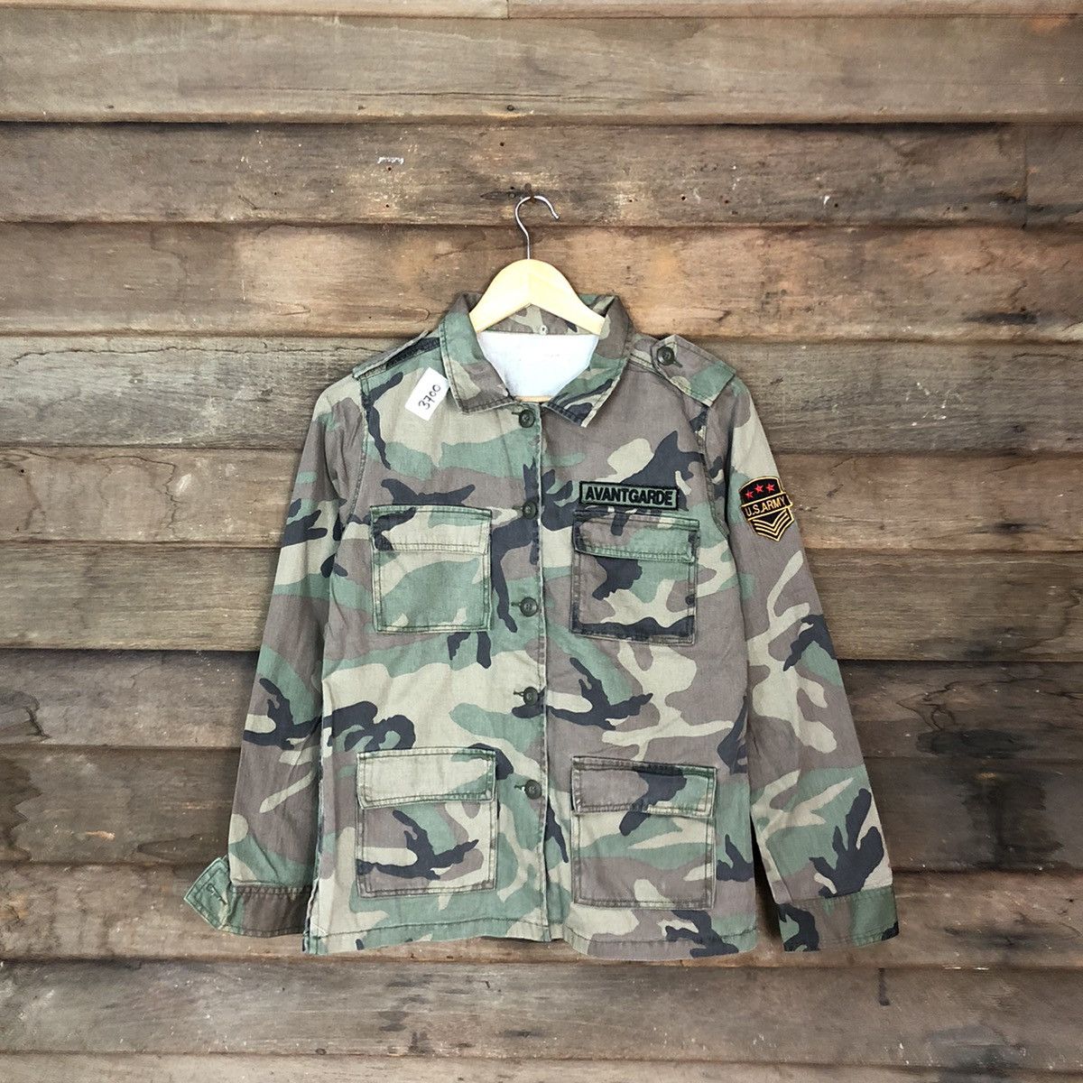 Other AvantGarde Green Army button Up #3700 Size US M / EU 48-50 / 2 - 1 Thumbnail