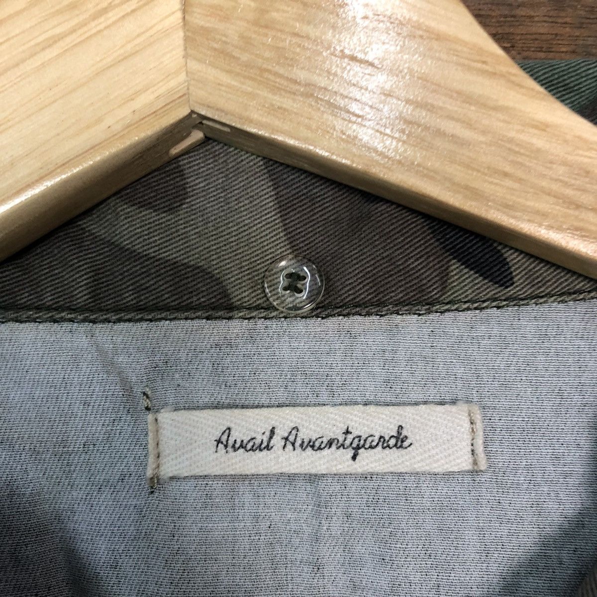 Other AvantGarde Green Army button Up #3700 Size US M / EU 48-50 / 2 - 13 Thumbnail