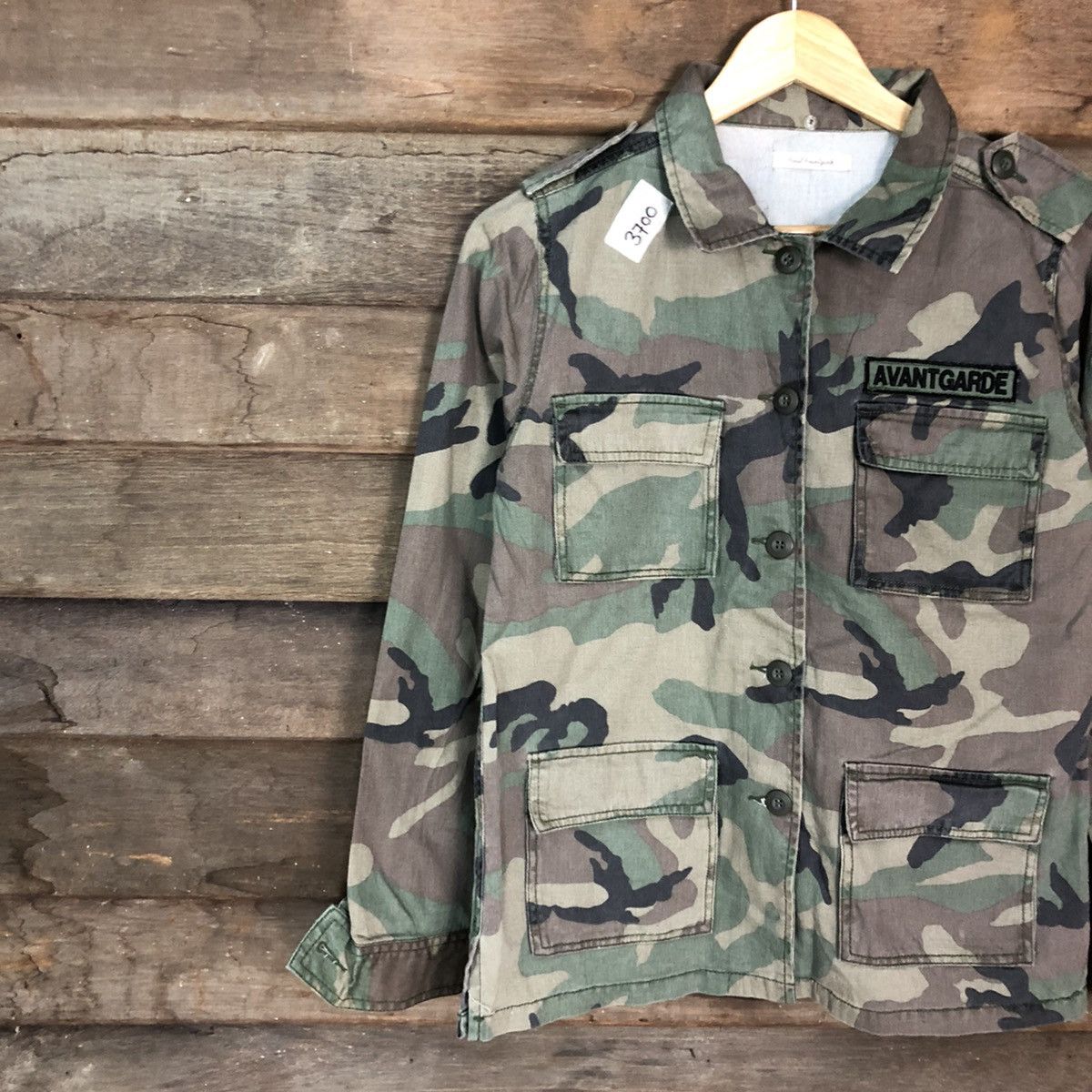 Other AvantGarde Green Army button Up #3700 Size US M / EU 48-50 / 2 - 7 Thumbnail