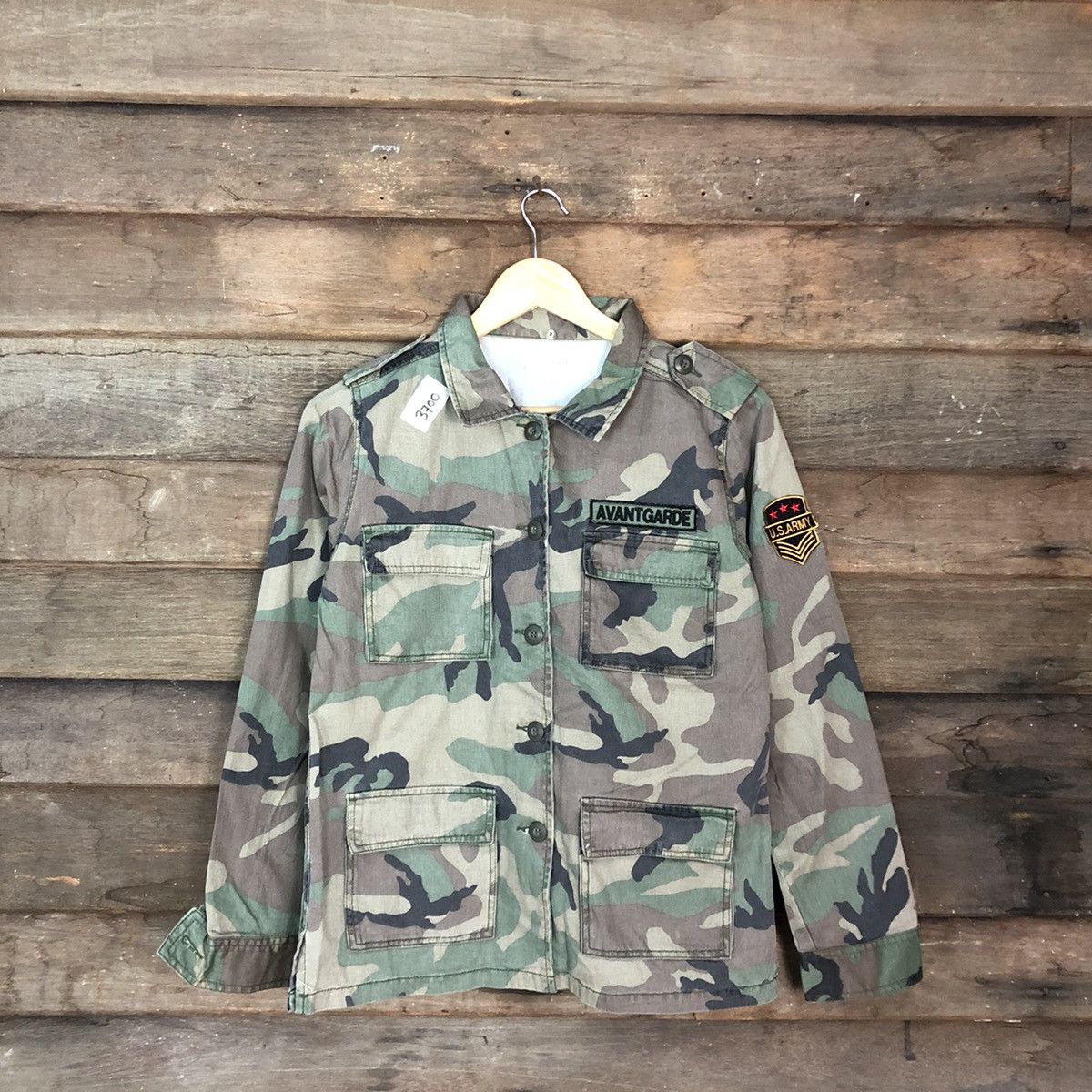 Other AvantGarde Green Army button Up #3700 Size US M / EU 48-50 / 2 - 3 Thumbnail
