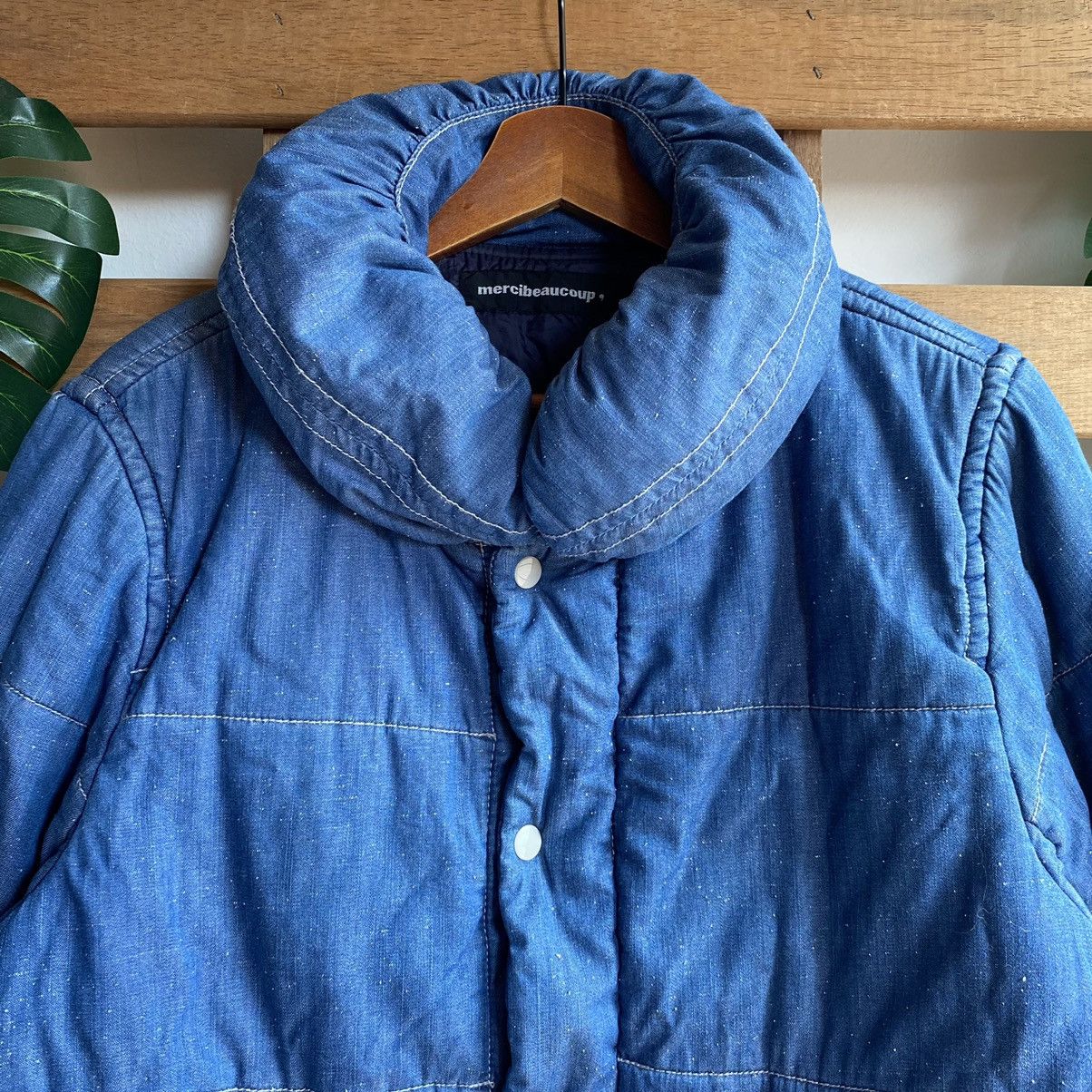 Issey Miyake × mercibeaucoup Archive Mercibeaucoup Issey Miyake Puffer Indigo Jacket Size US M / EU 48-50 / 2 - 2 Thumbnail