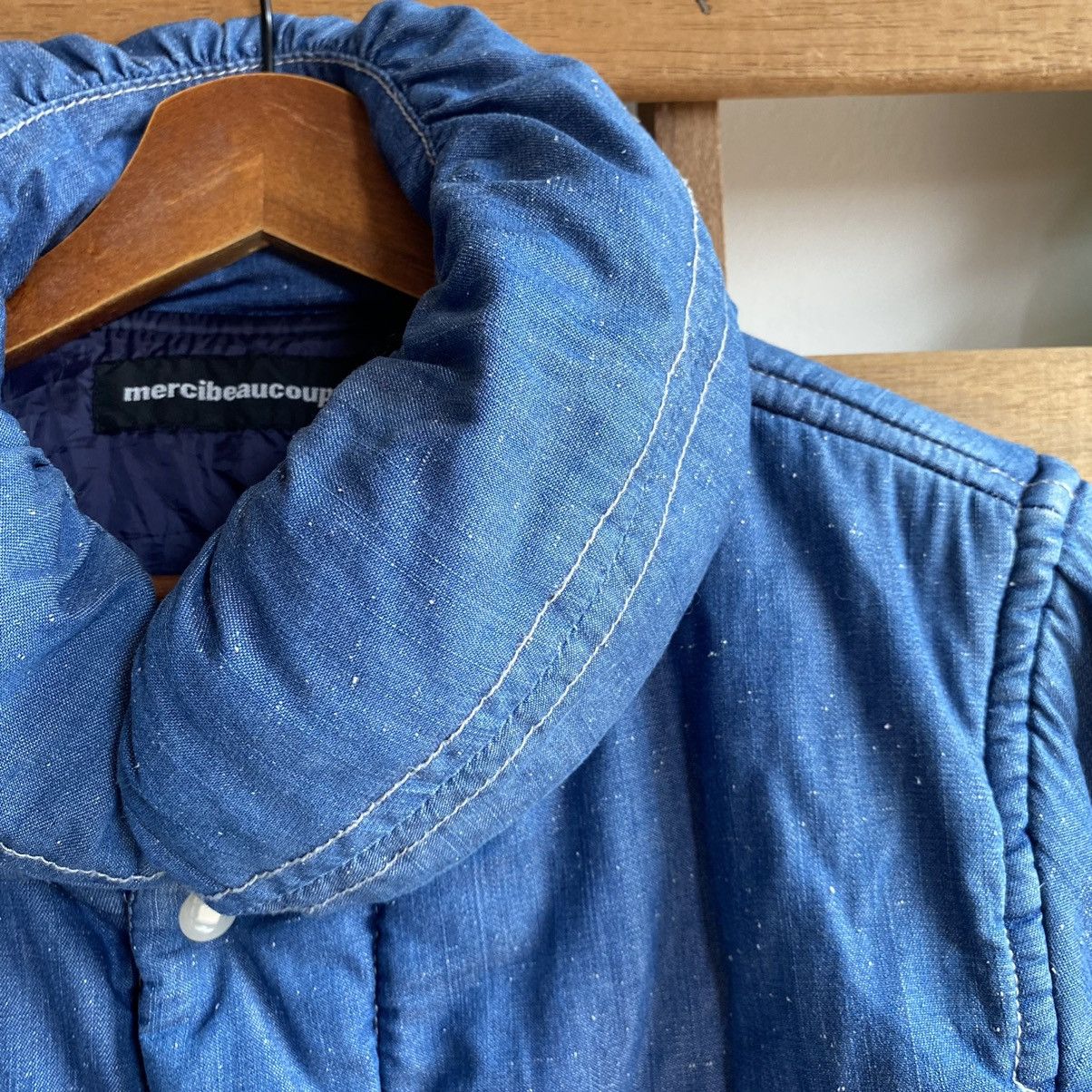 Issey Miyake × mercibeaucoup Archive Mercibeaucoup Issey Miyake Puffer Indigo Jacket Size US M / EU 48-50 / 2 - 3 Thumbnail