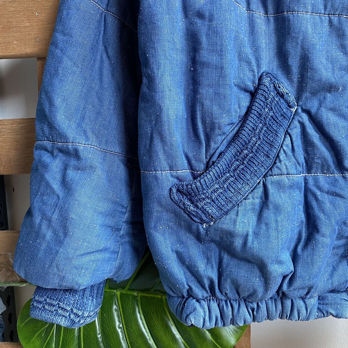 Issey Miyake × mercibeaucoup Archive Mercibeaucoup Issey Miyake Puffer Indigo Jacket Size US M / EU 48-50 / 2 - 5 Thumbnail