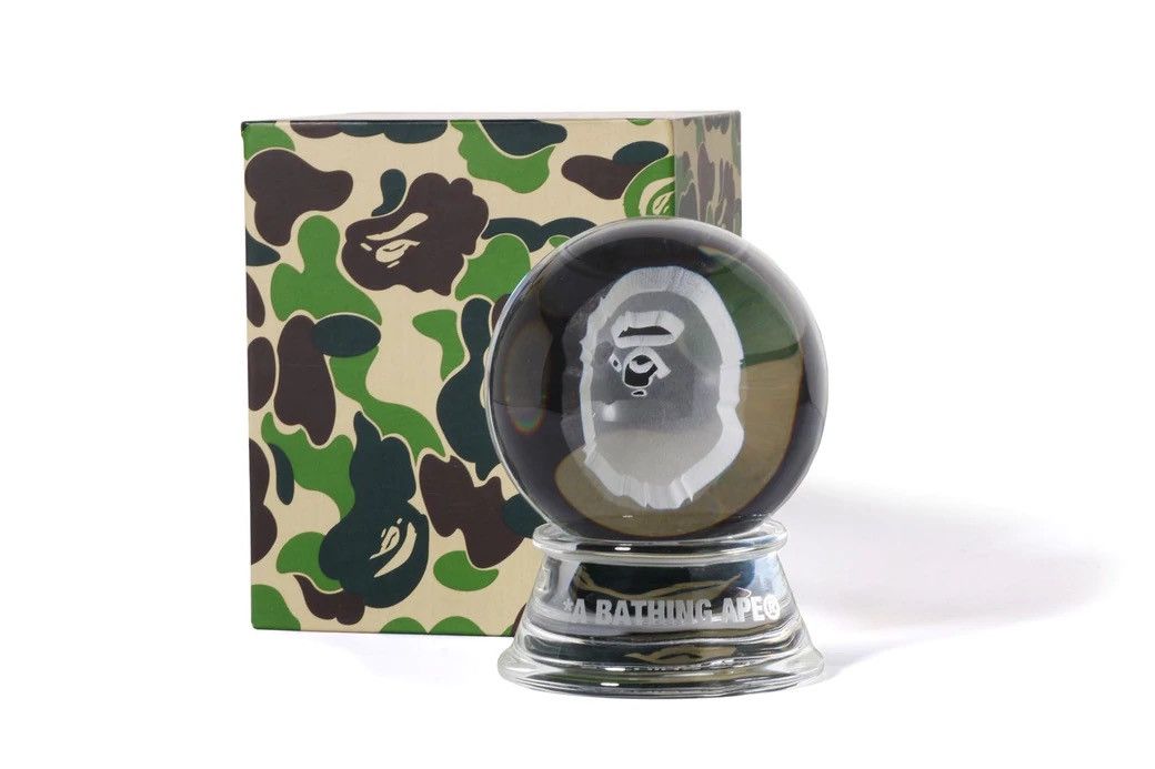 image of Bape 29Th Anniversary Head Ornament in Camo, Men's