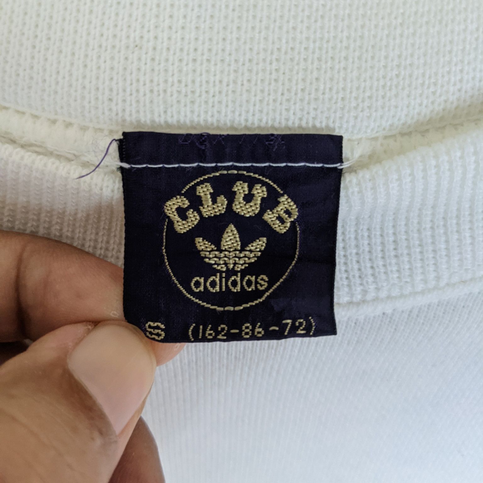 Adidas Vintage 80's ADIDAS Club Jumper Sweatshirt Size US XS / EU 42 / 0 - 7 Thumbnail