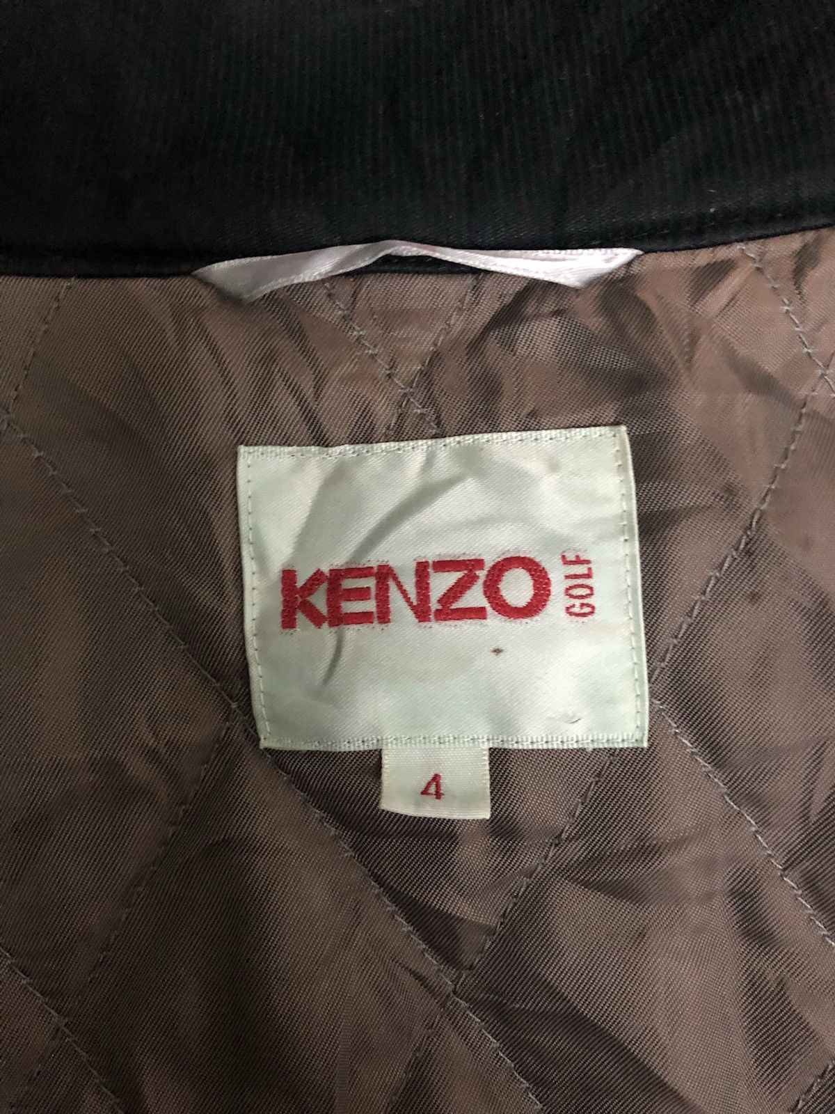 Kenzo Kenzo Golf Windbreaker Spell Out Jacket Hidden Hoodie Size US L / EU 52-54 / 3 - 9 Thumbnail