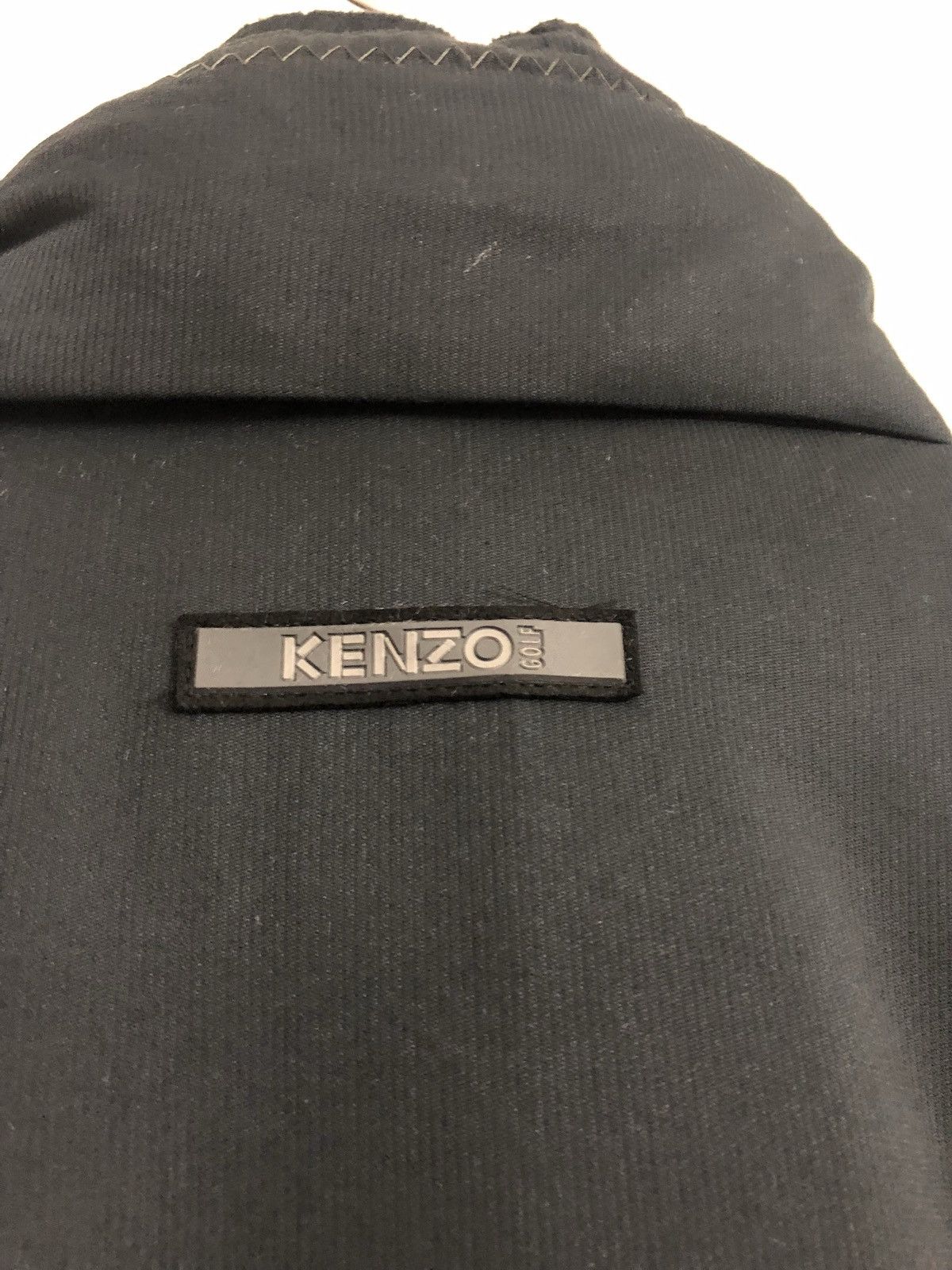 Kenzo Kenzo Golf Windbreaker Spell Out Jacket Hidden Hoodie Size US L / EU 52-54 / 3 - 8 Thumbnail