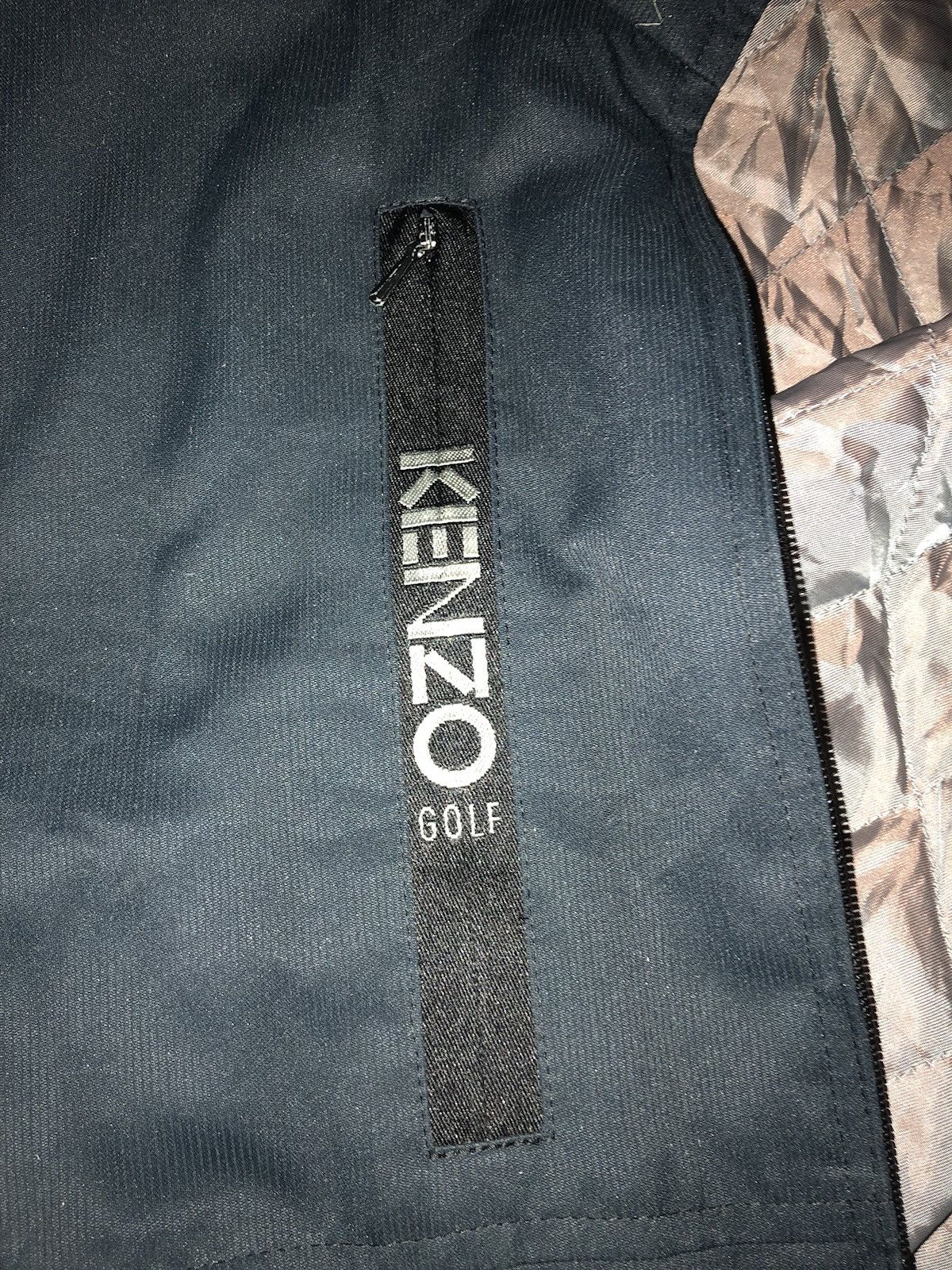 Kenzo Kenzo Golf Windbreaker Spell Out Jacket Hidden Hoodie Size US L / EU 52-54 / 3 - 4 Thumbnail